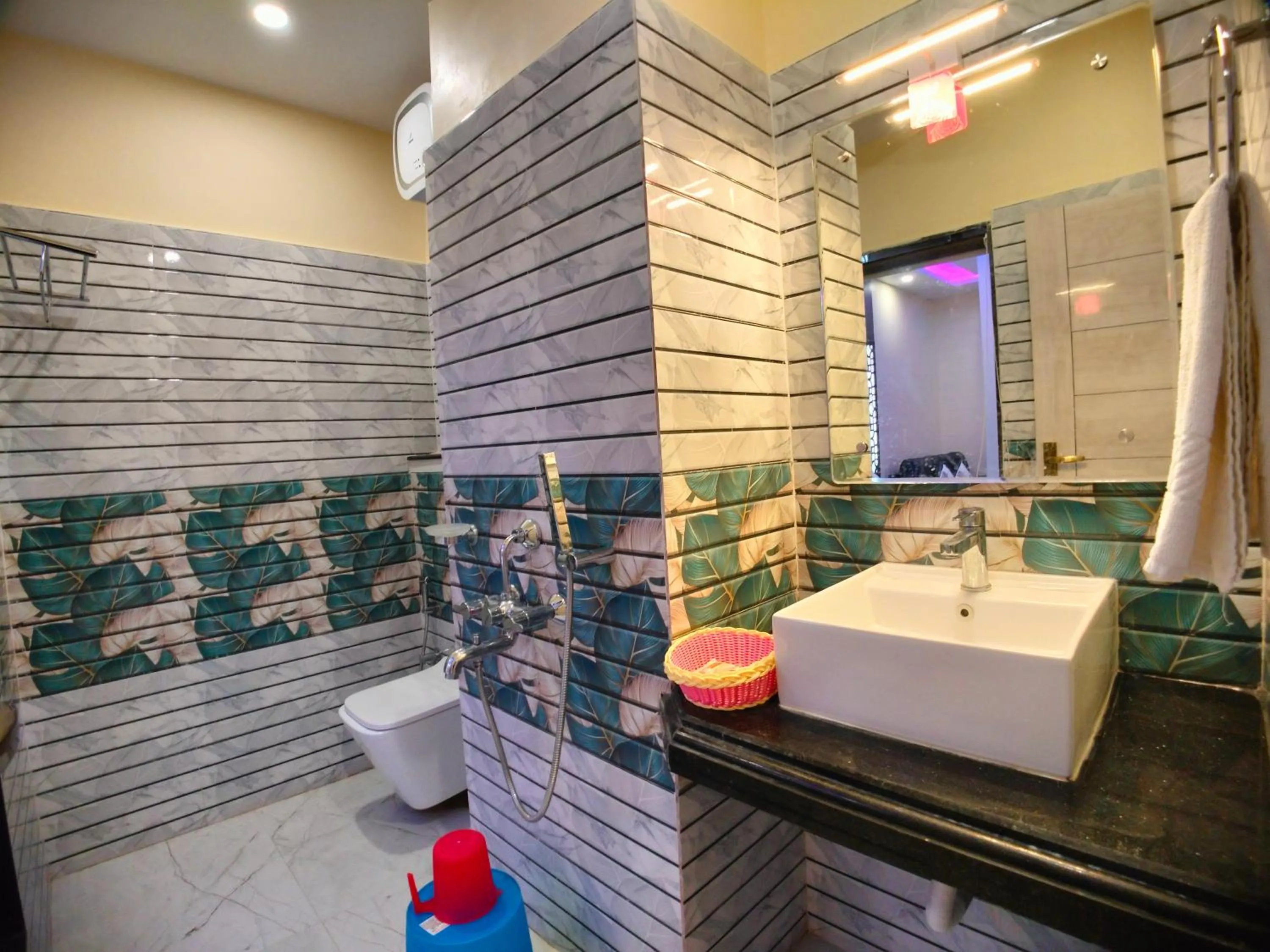 Shower in The Triton Beach Resort