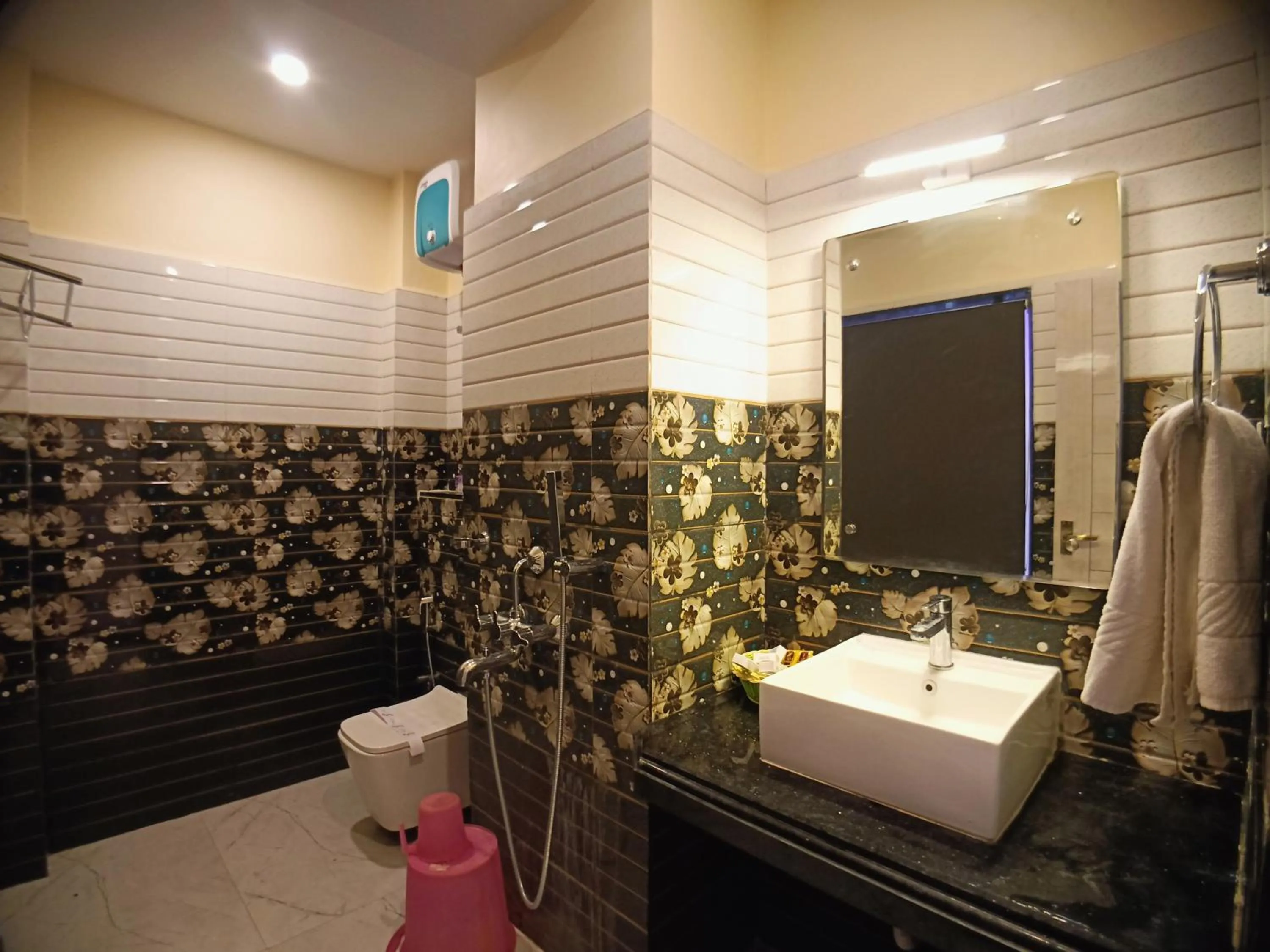 Shower in The Triton Beach Resort