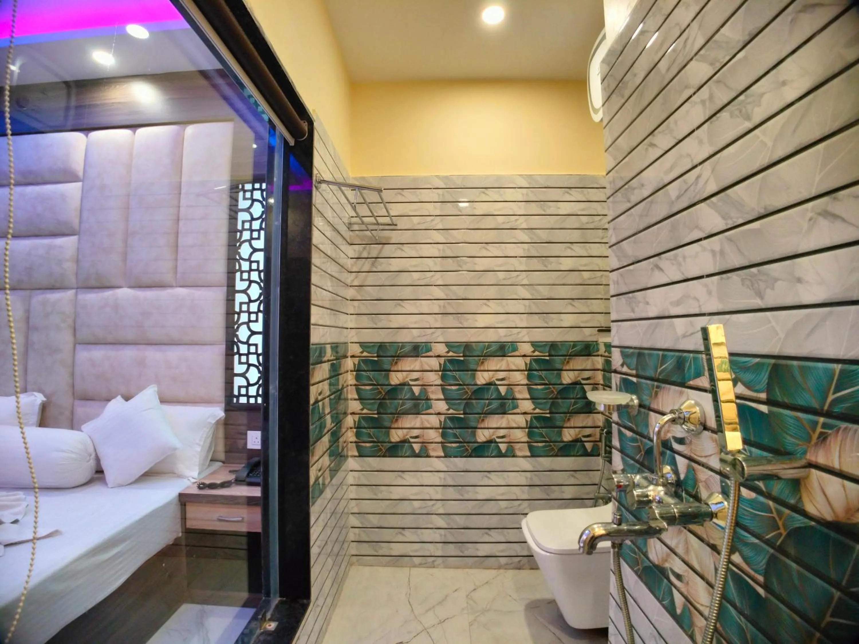 Shower in The Triton Beach Resort