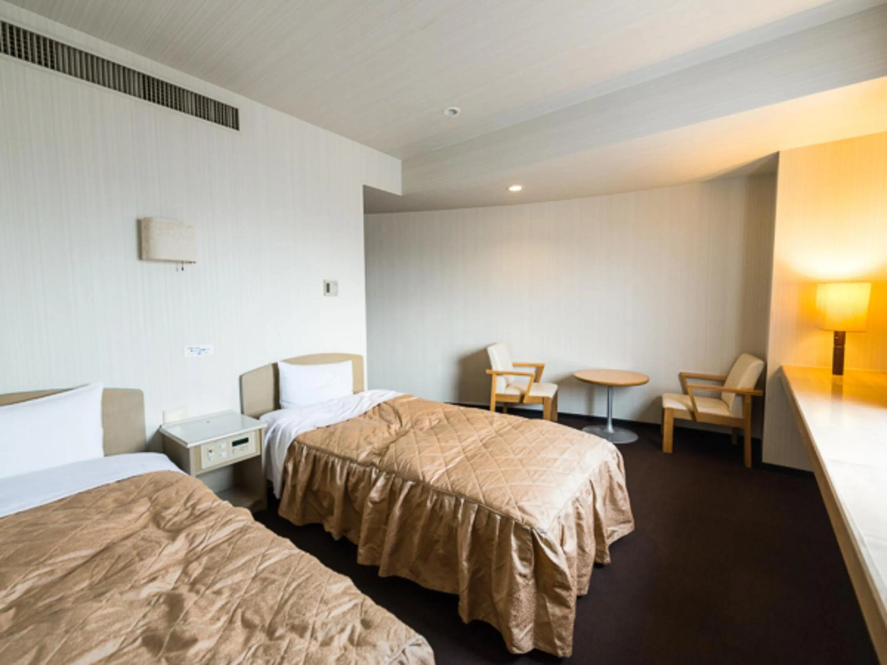 Photo of the whole room, Bed in HOTEL LiVEMAX Kofu