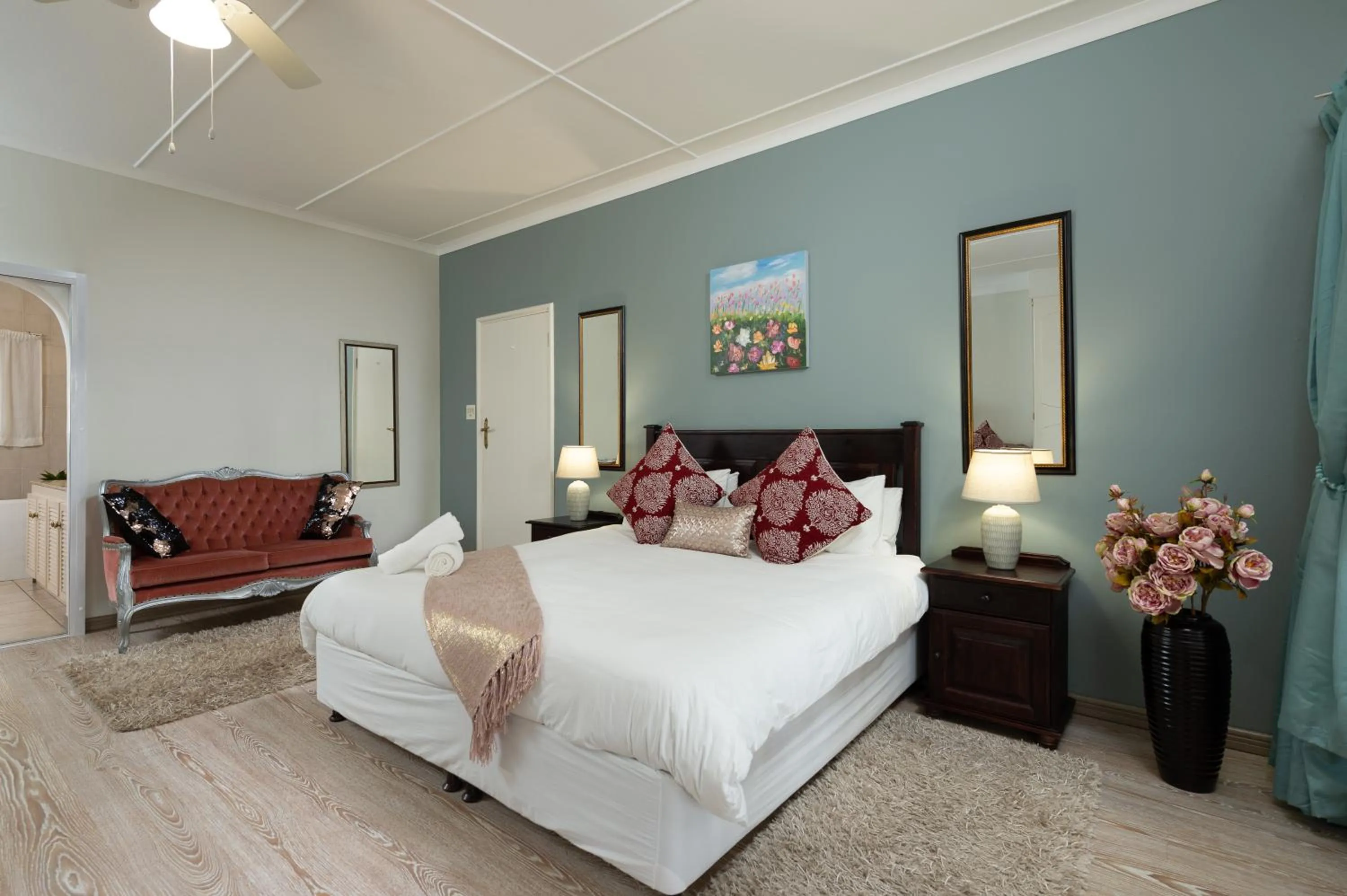 Bed in Zesty Guesthouse