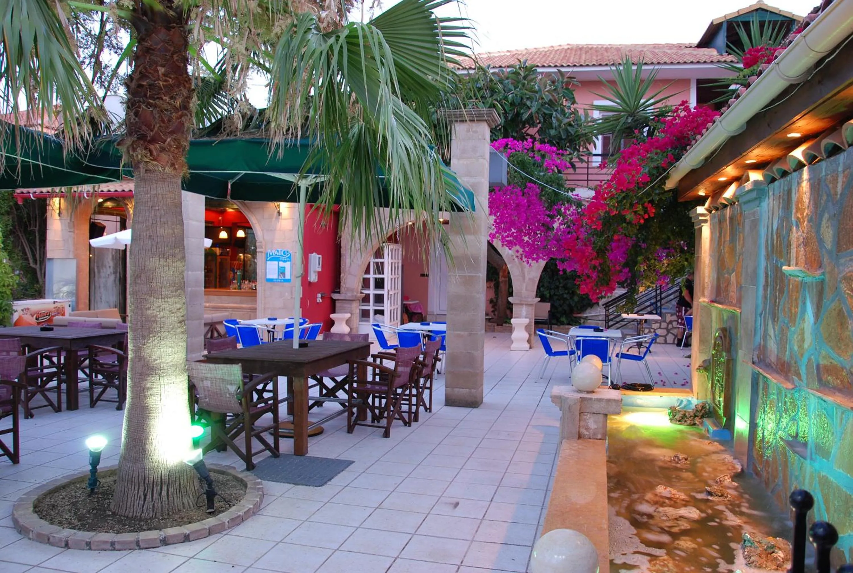 Garden in Laganas Beach Hotel