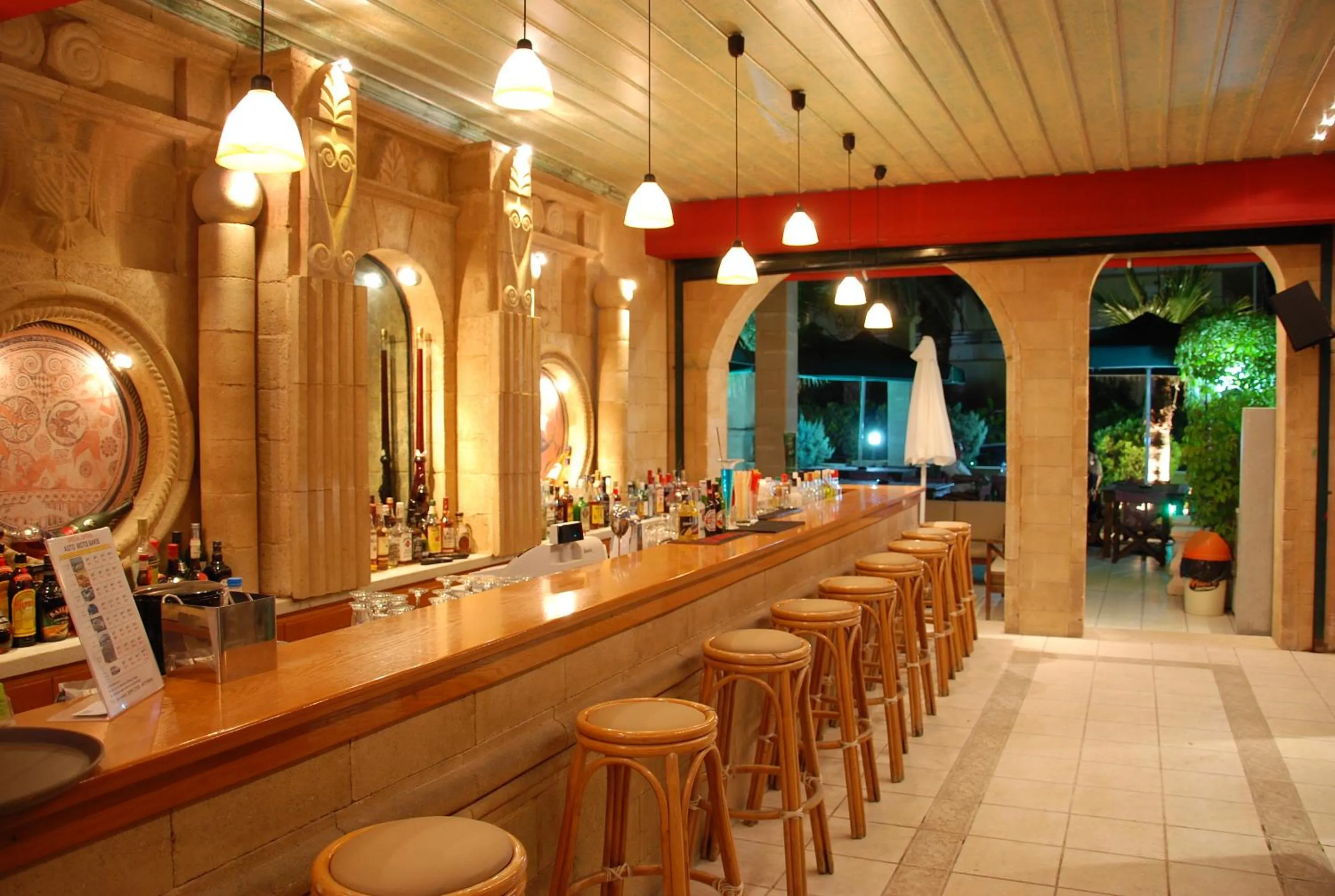 Lounge or bar in Laganas Beach Hotel