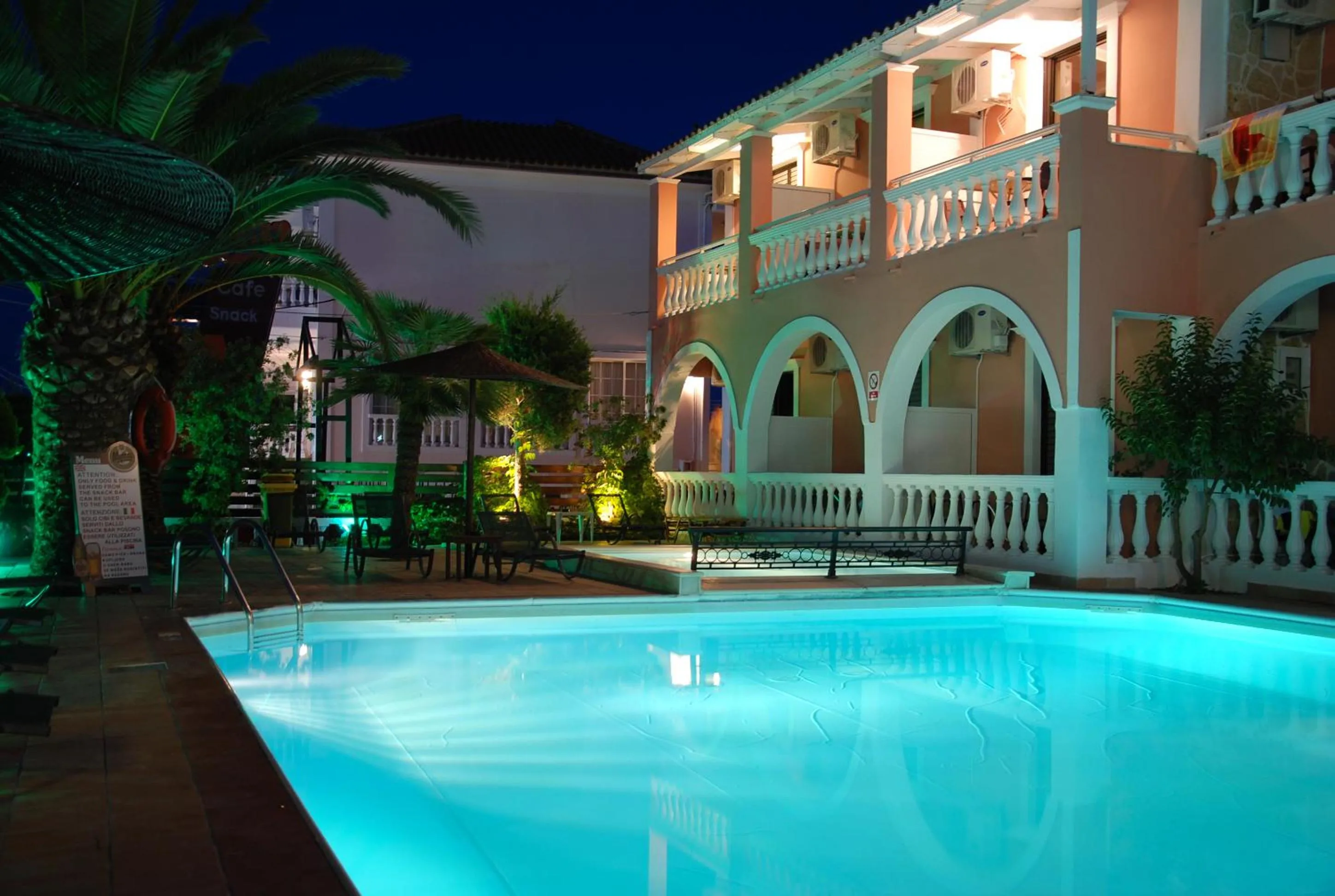 Night in Laganas Beach Hotel