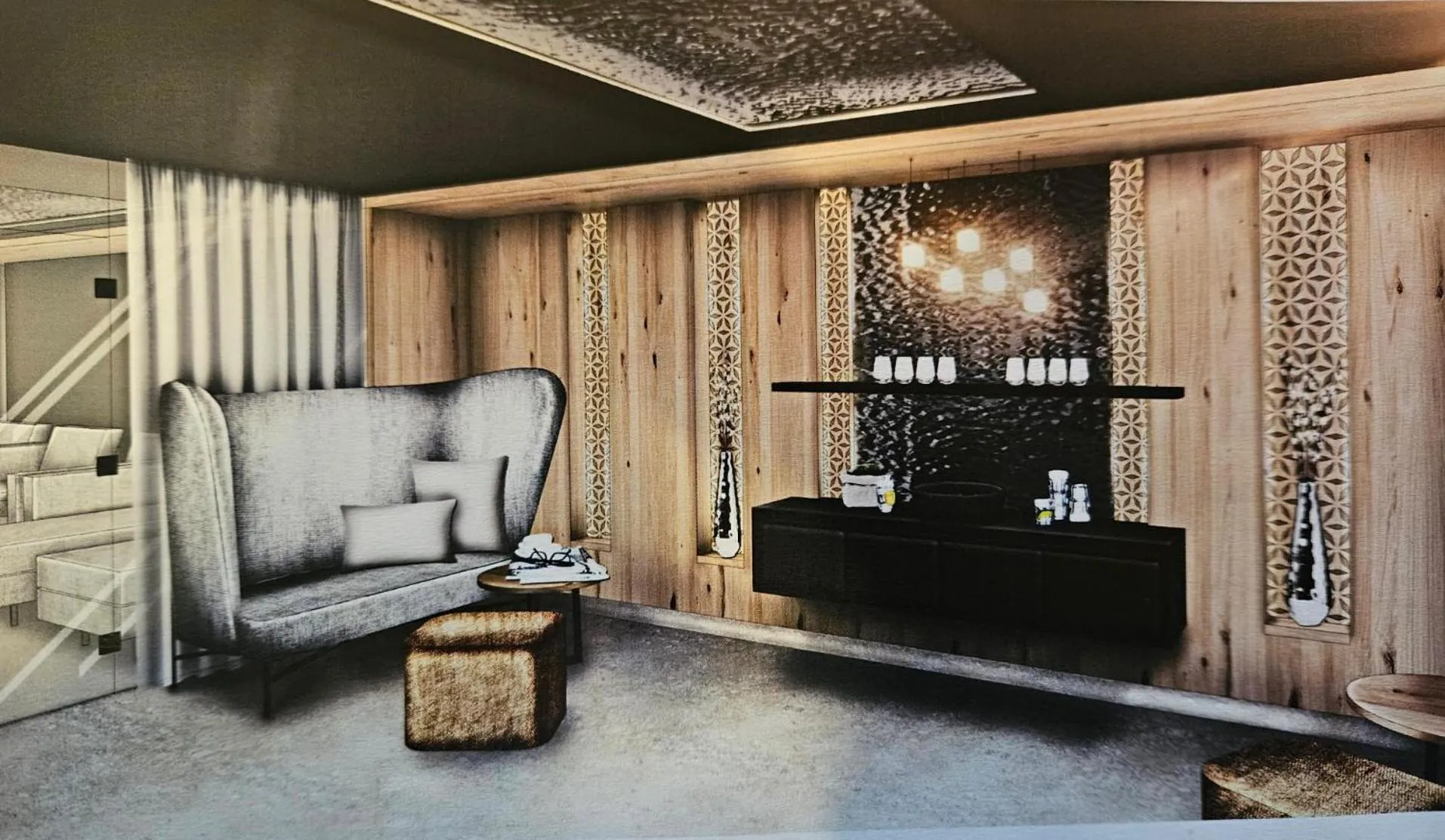 Sauna in Hotel Garni Astoria