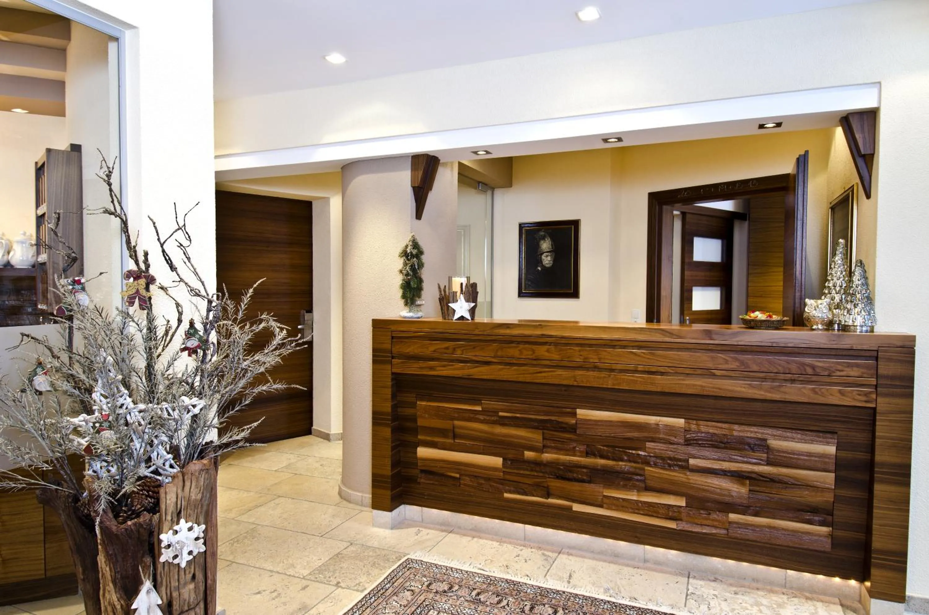 Lobby or reception in Hotel Garni Astoria