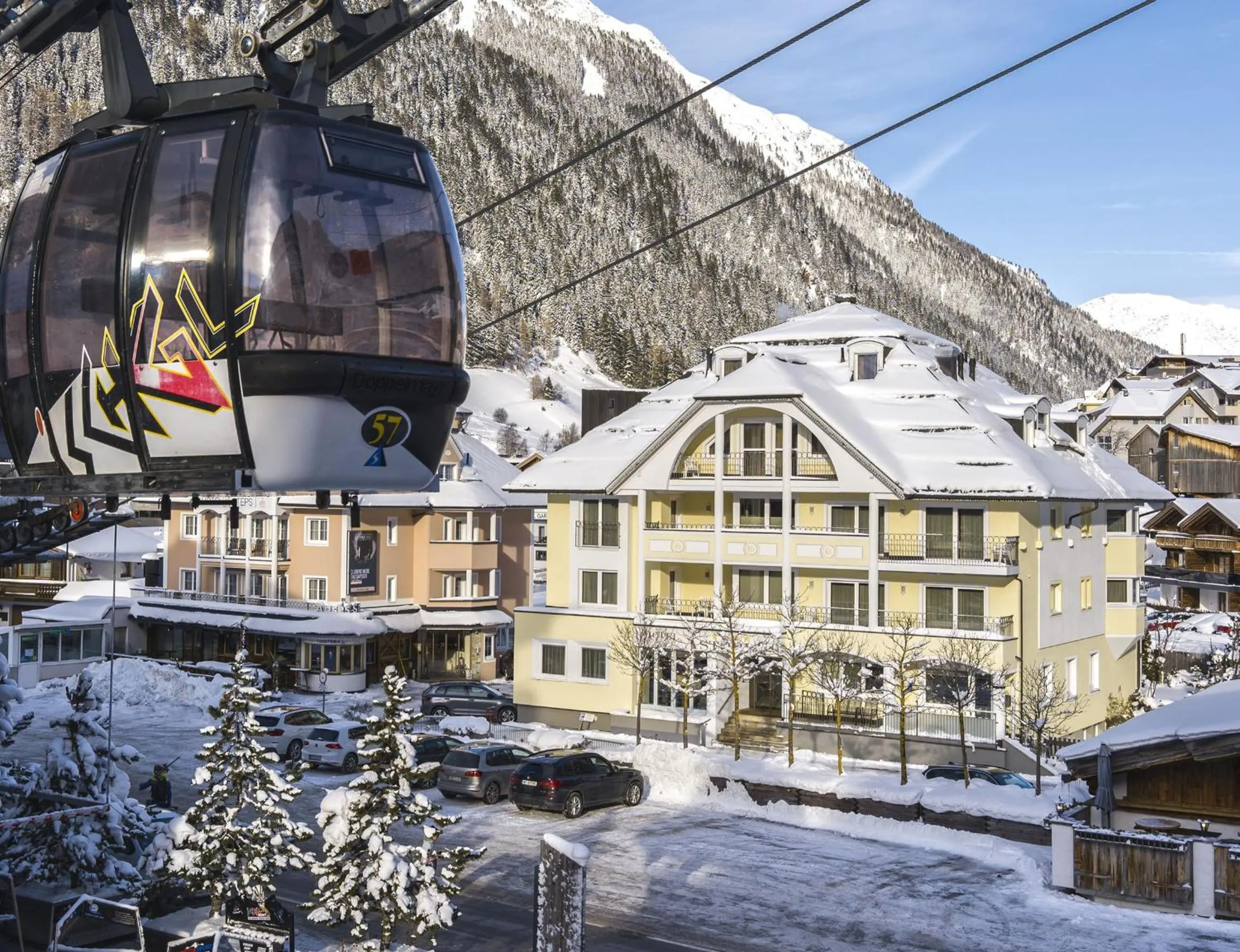 Winter in Hotel Garni Astoria