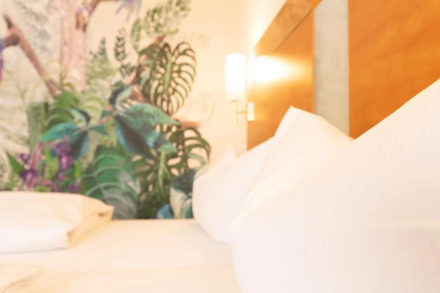 Bed in Hotel Rosmarin