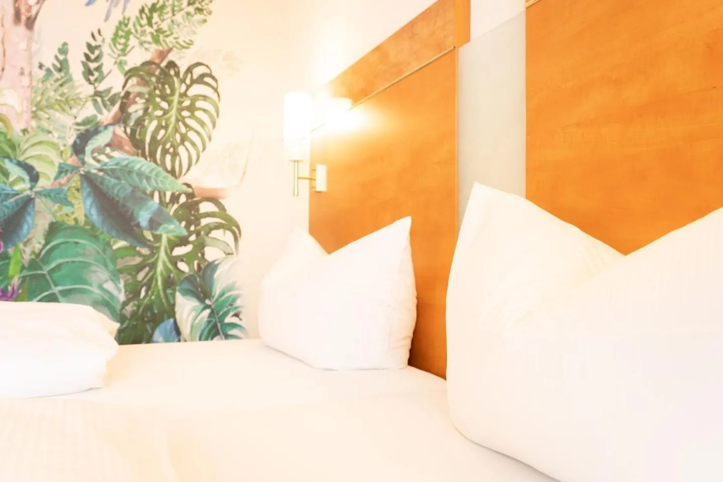 Bed in Hotel Rosmarin
