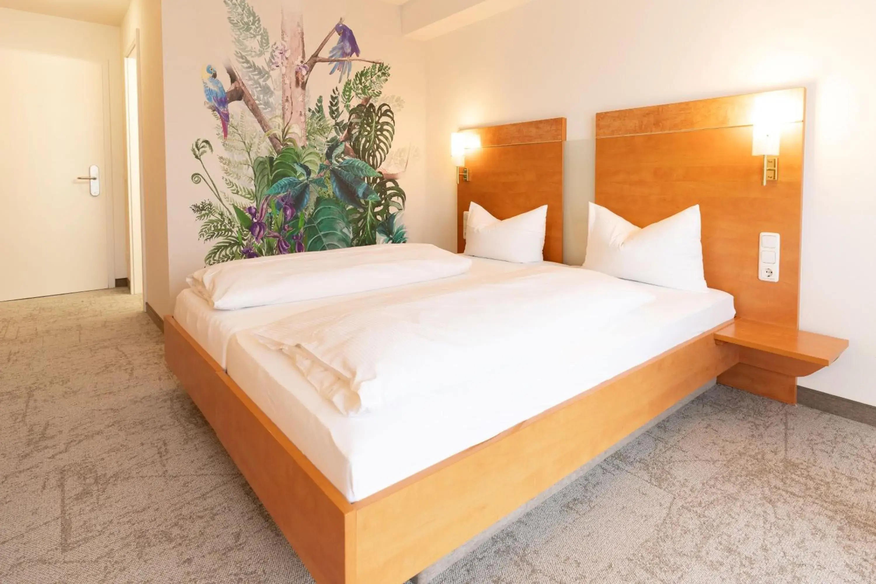 Double Room with Balcony in Hotel Rosmarin Double Room with Balcony in Hotel Rosmarin