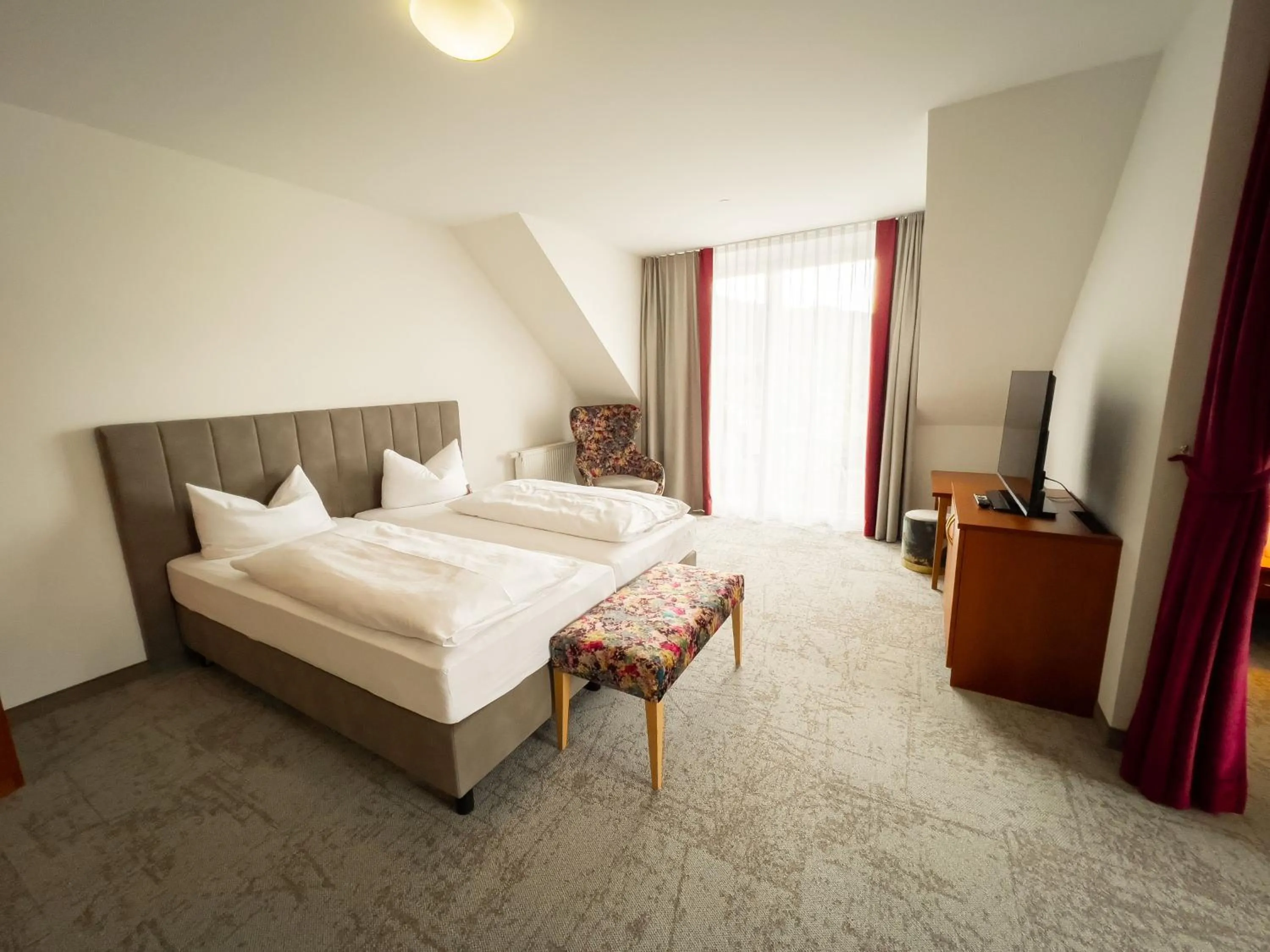 Bed in Hotel Rosmarin