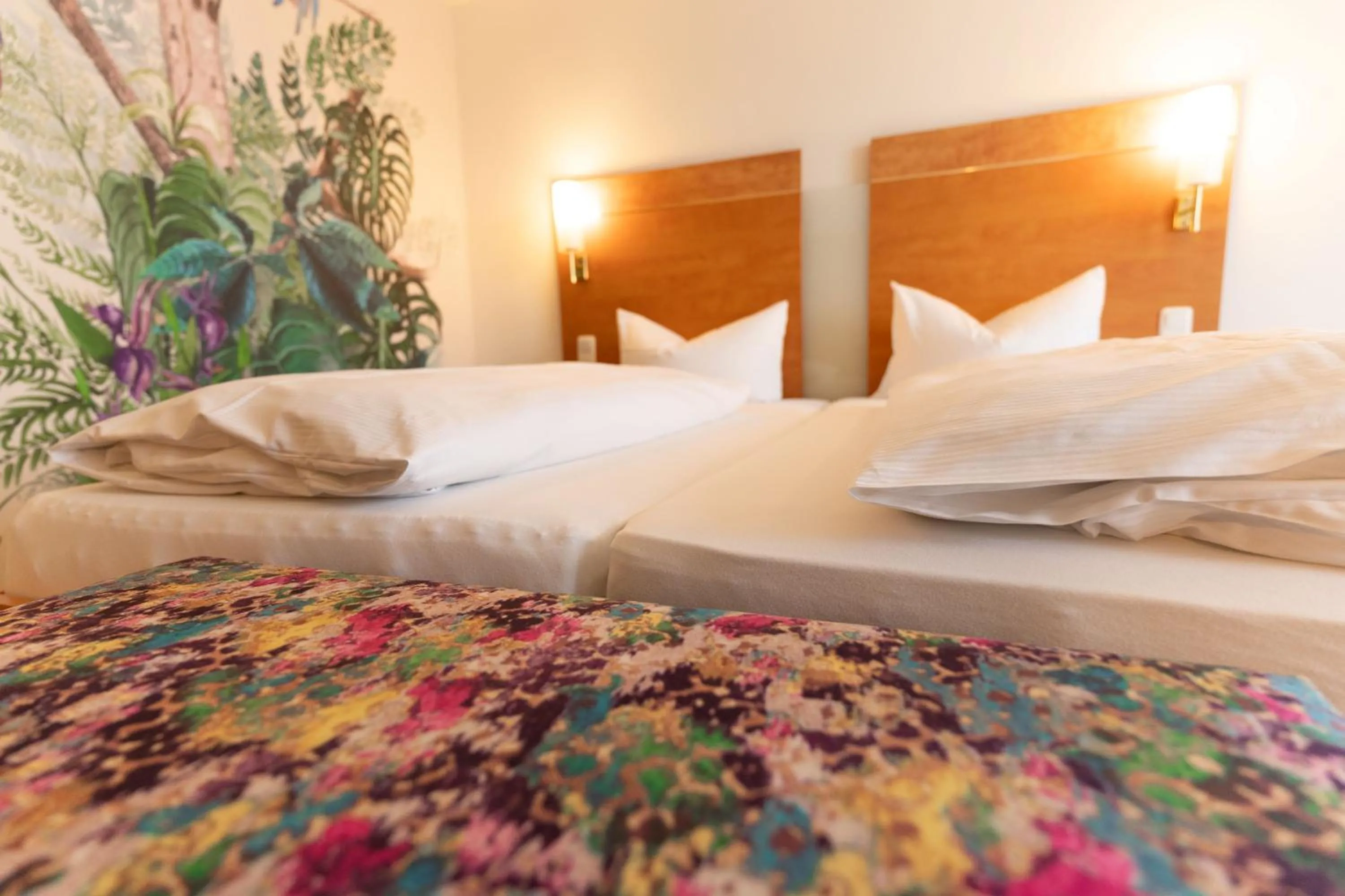 Bed in Hotel Rosmarin