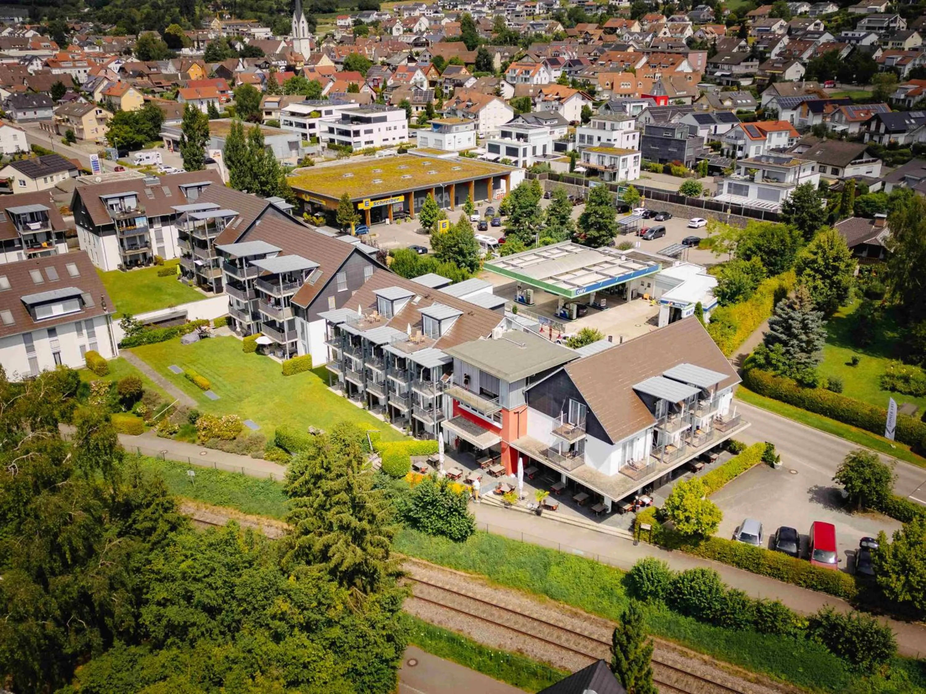 Property building in Hotel Rosmarin