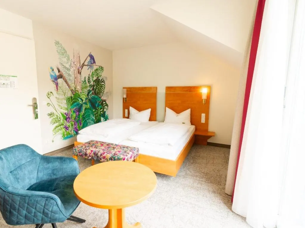 Bed in Hotel Rosmarin