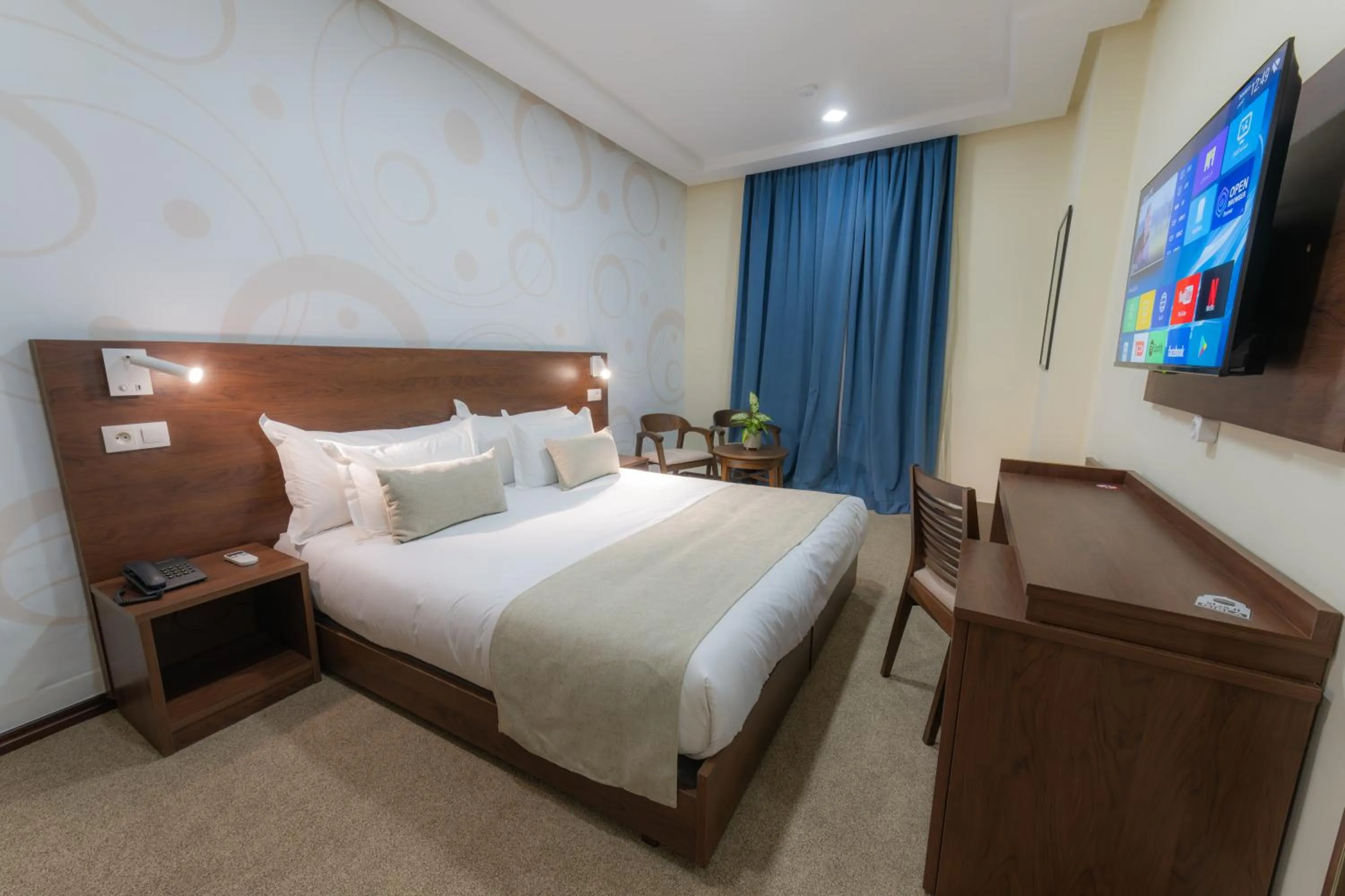 Bed in Olympic Inn Casablanca