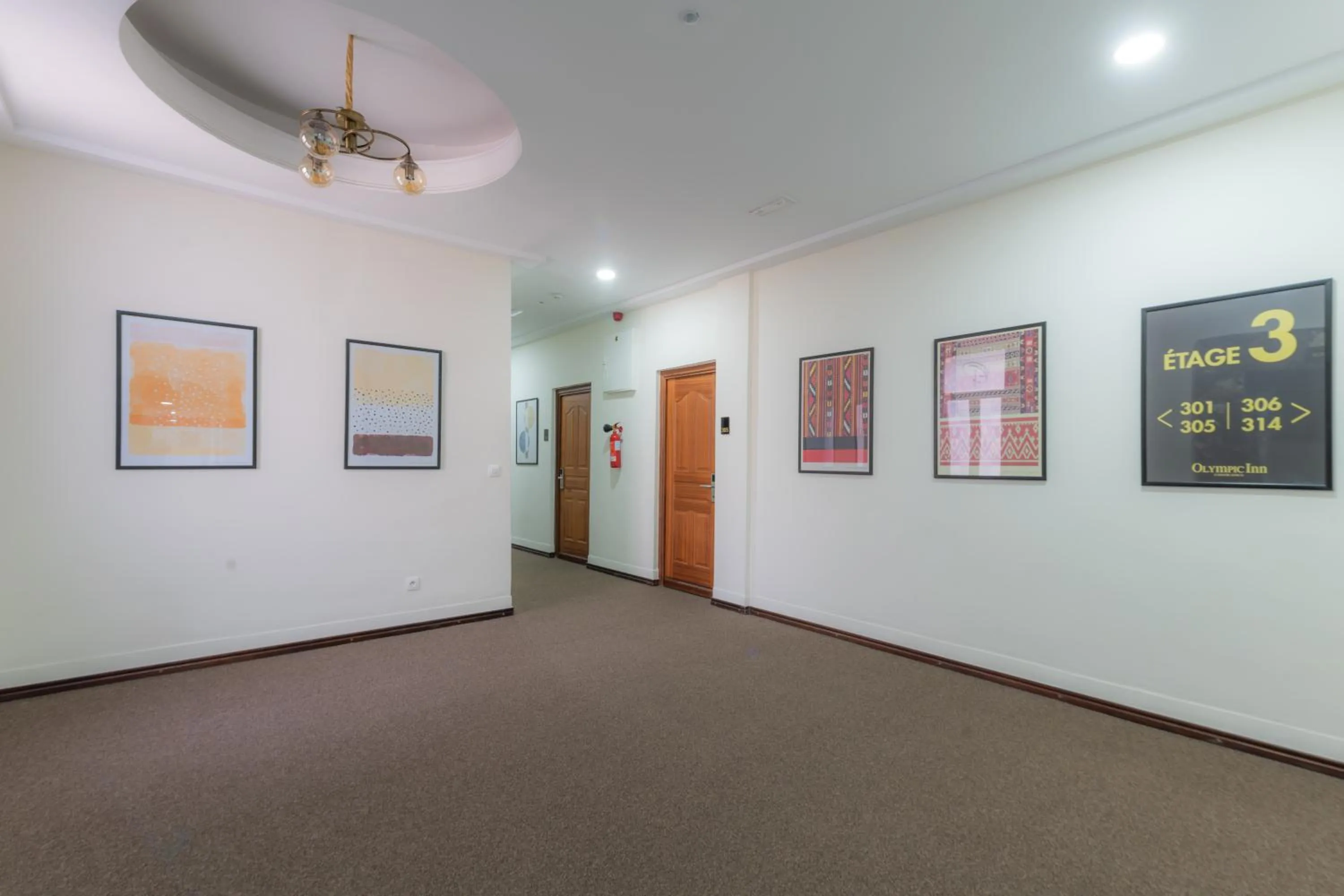 Decorative detail in Olympic Inn Casablanca