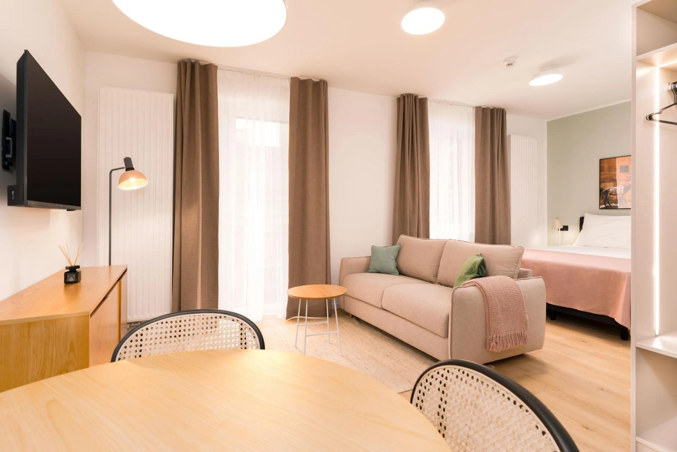 Bed in Limehome Vienna Favoritenstr