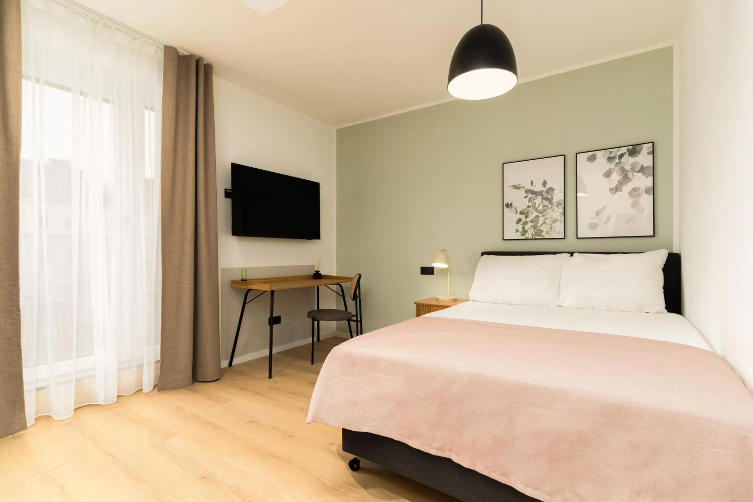 Bed in Limehome Vienna Favoritenstr