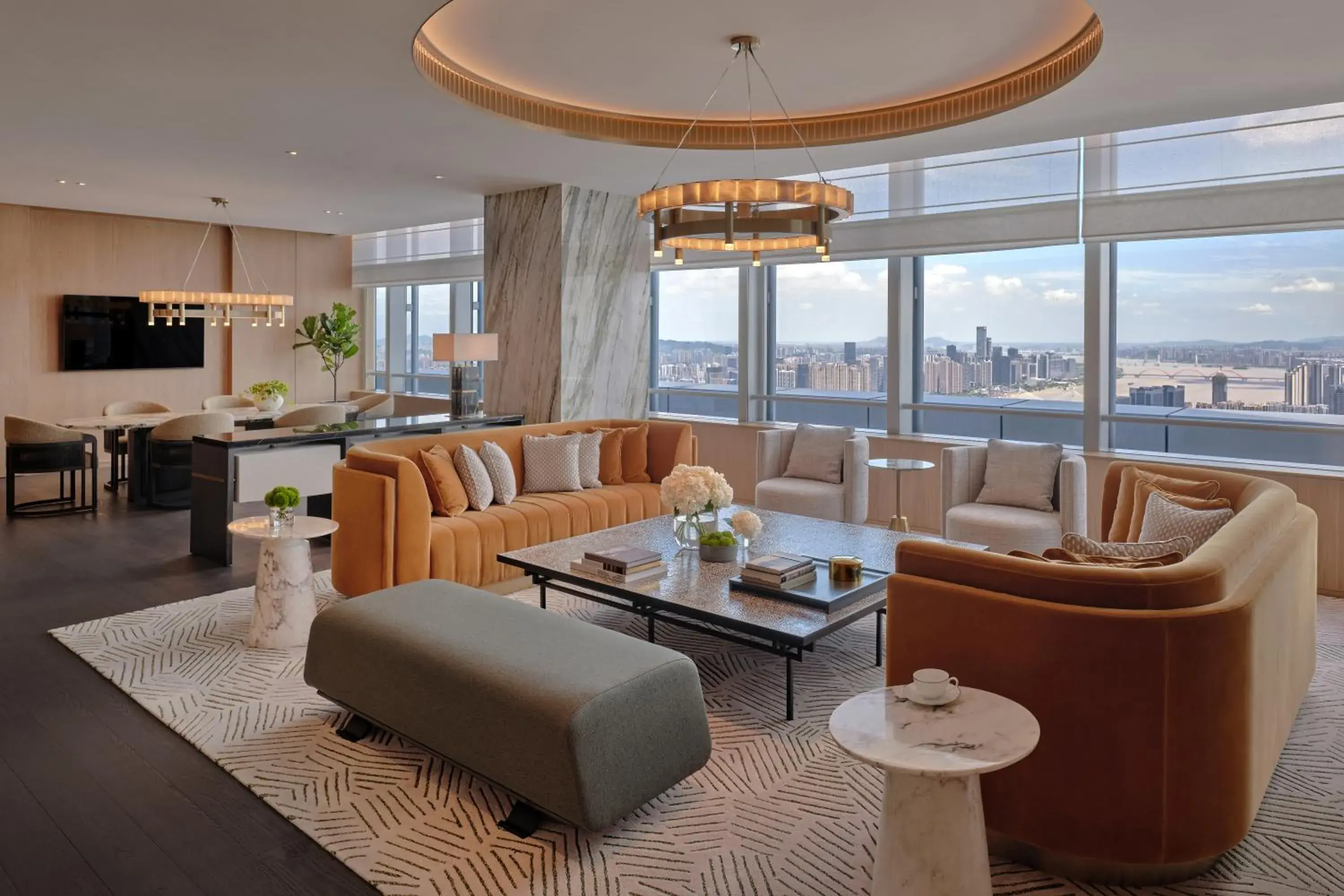 Living room in Park Hyatt Changsha Living room in Park Hyatt Changsha
