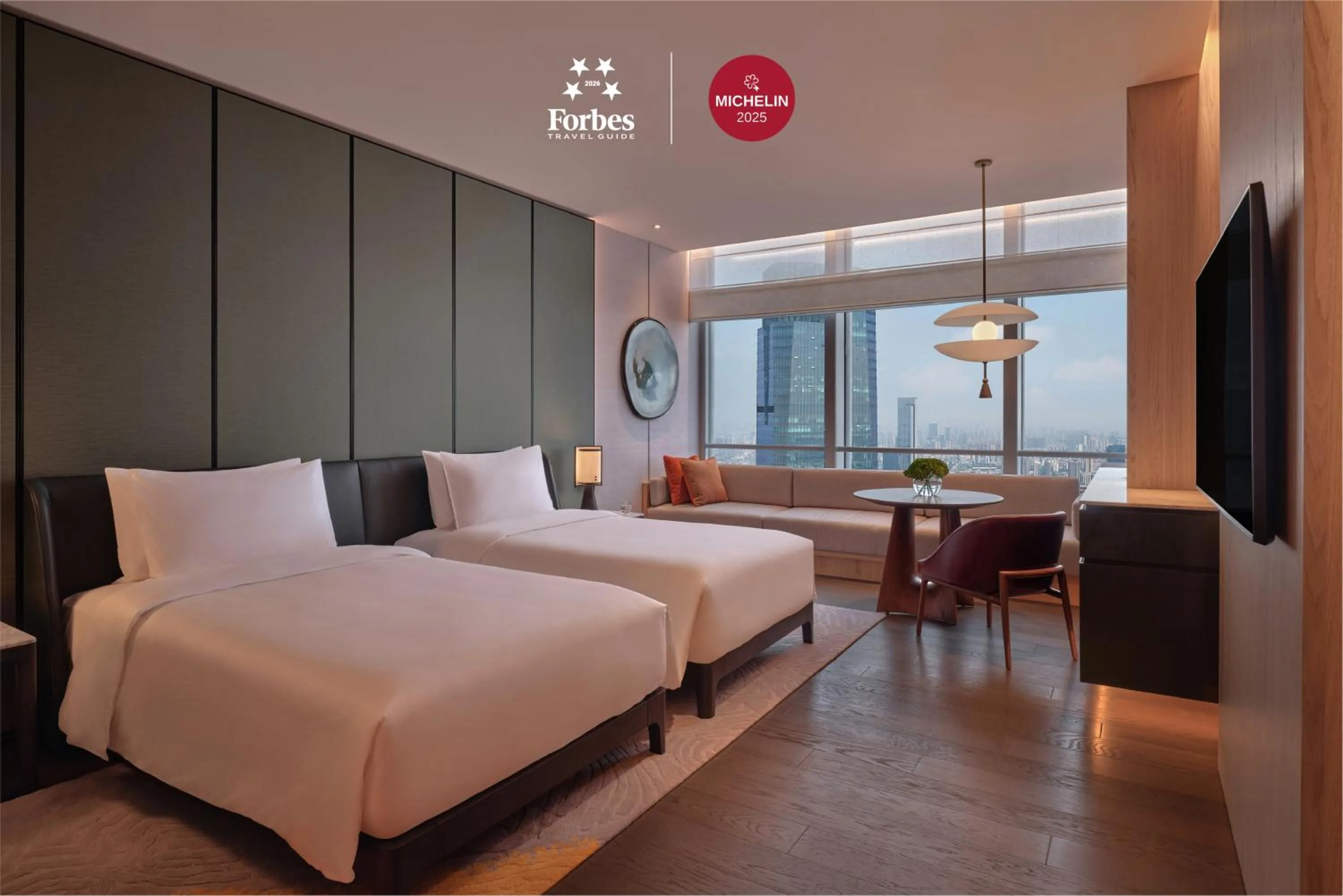 Photo of the whole room, Bed in Park Hyatt Changsha