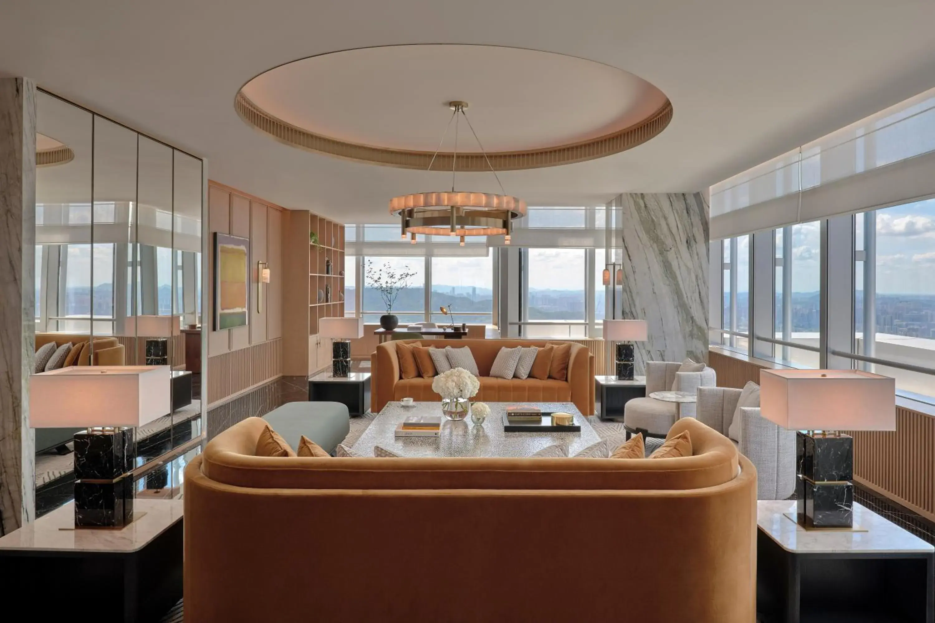 Living room in Park Hyatt Changsha Living room in Park Hyatt Changsha