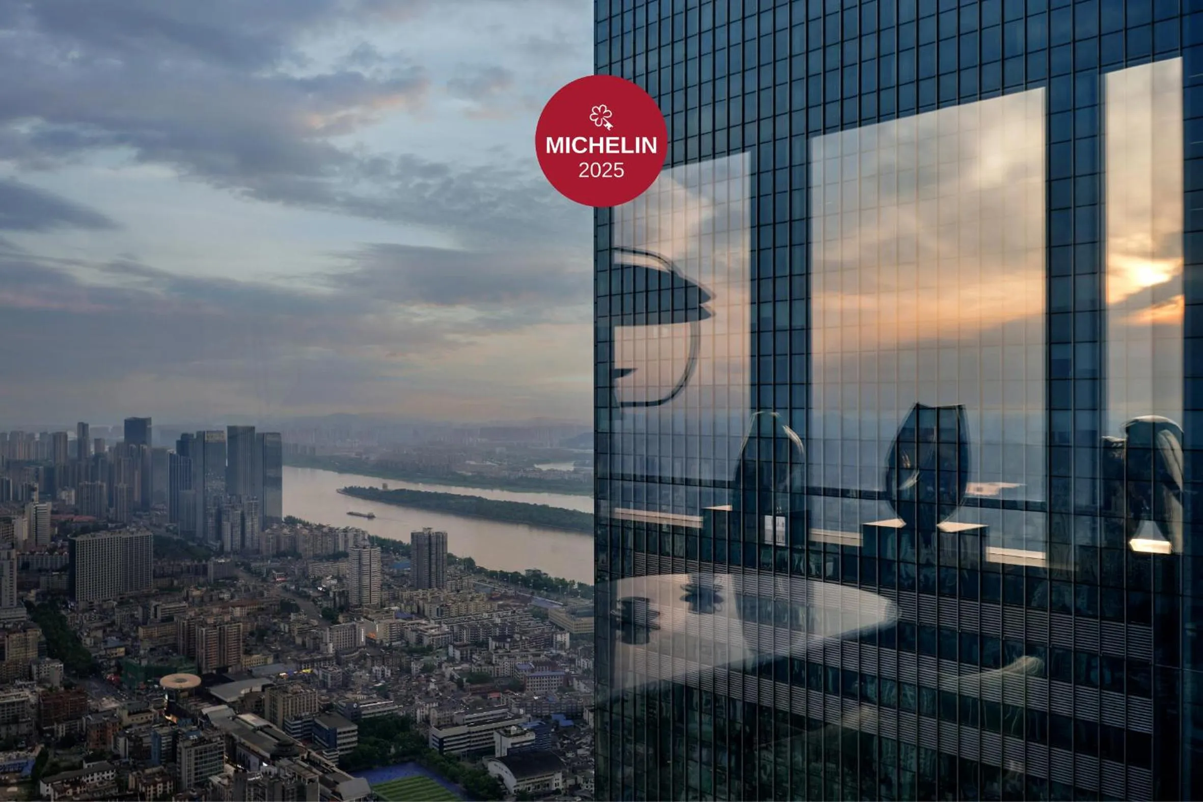 Bird's eye view in Park Hyatt Changsha