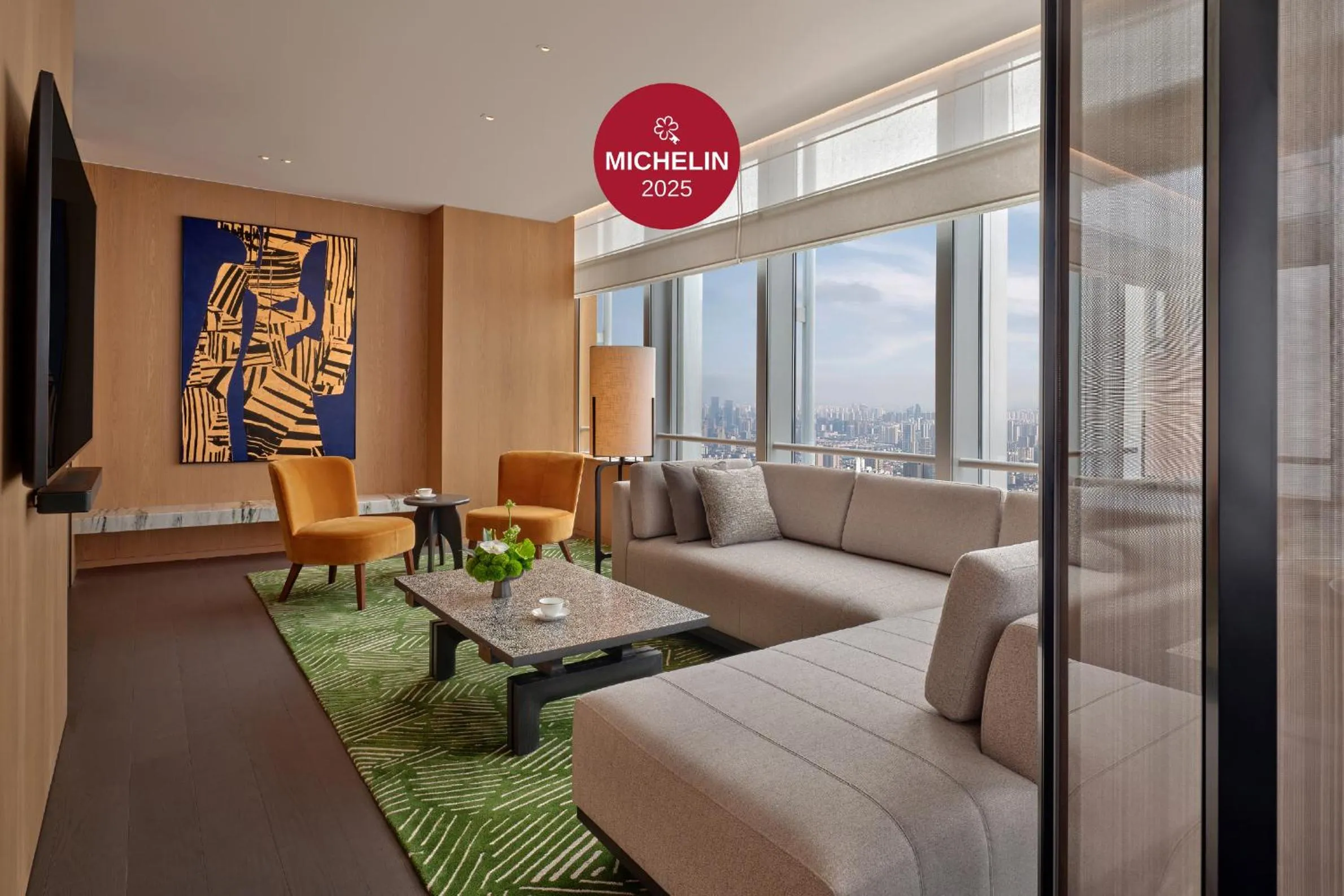 Living room in Park Hyatt Changsha