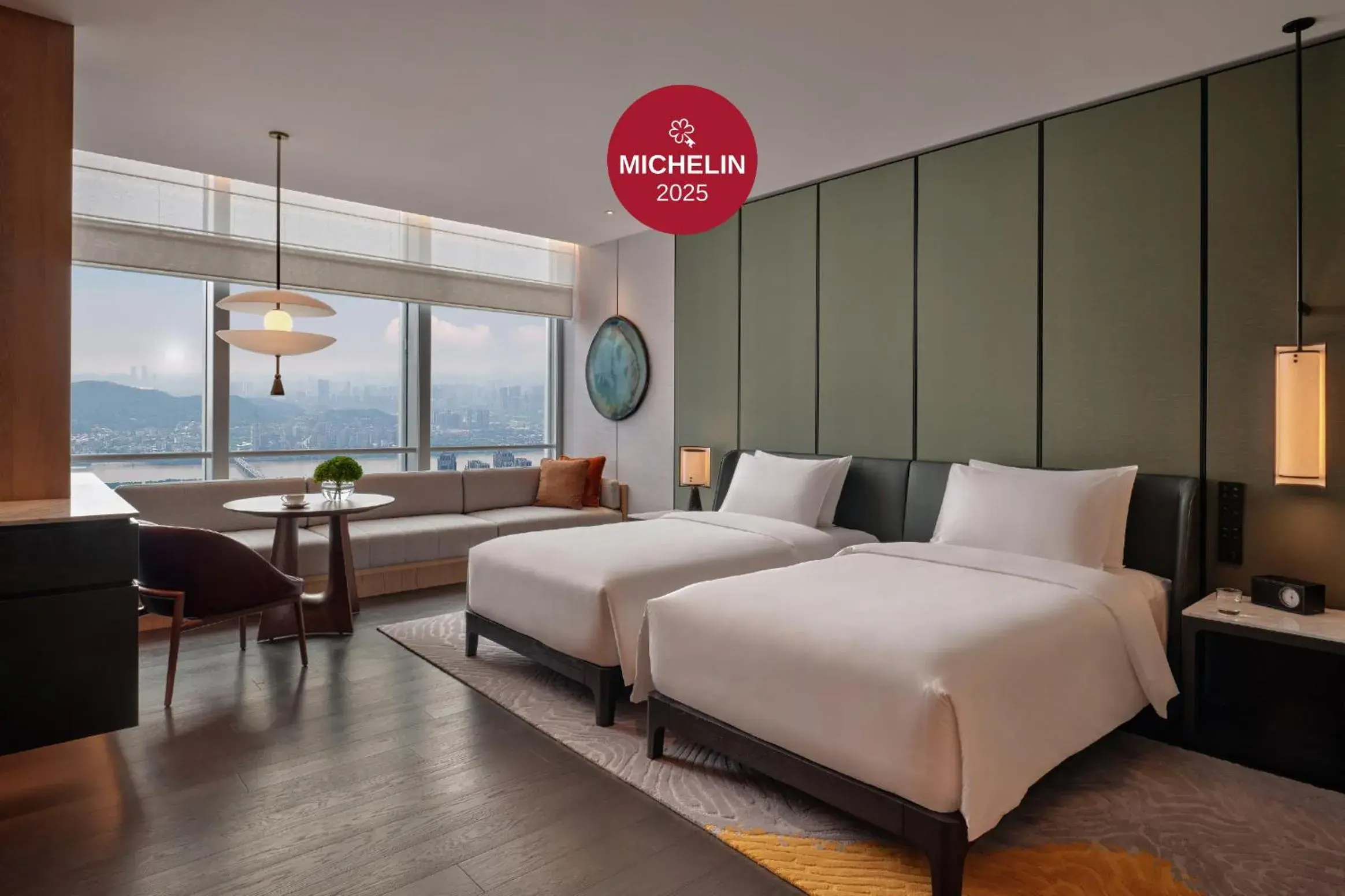 Twin Room with River View in Park Hyatt Changsha Twin Room with River View in Park Hyatt Changsha