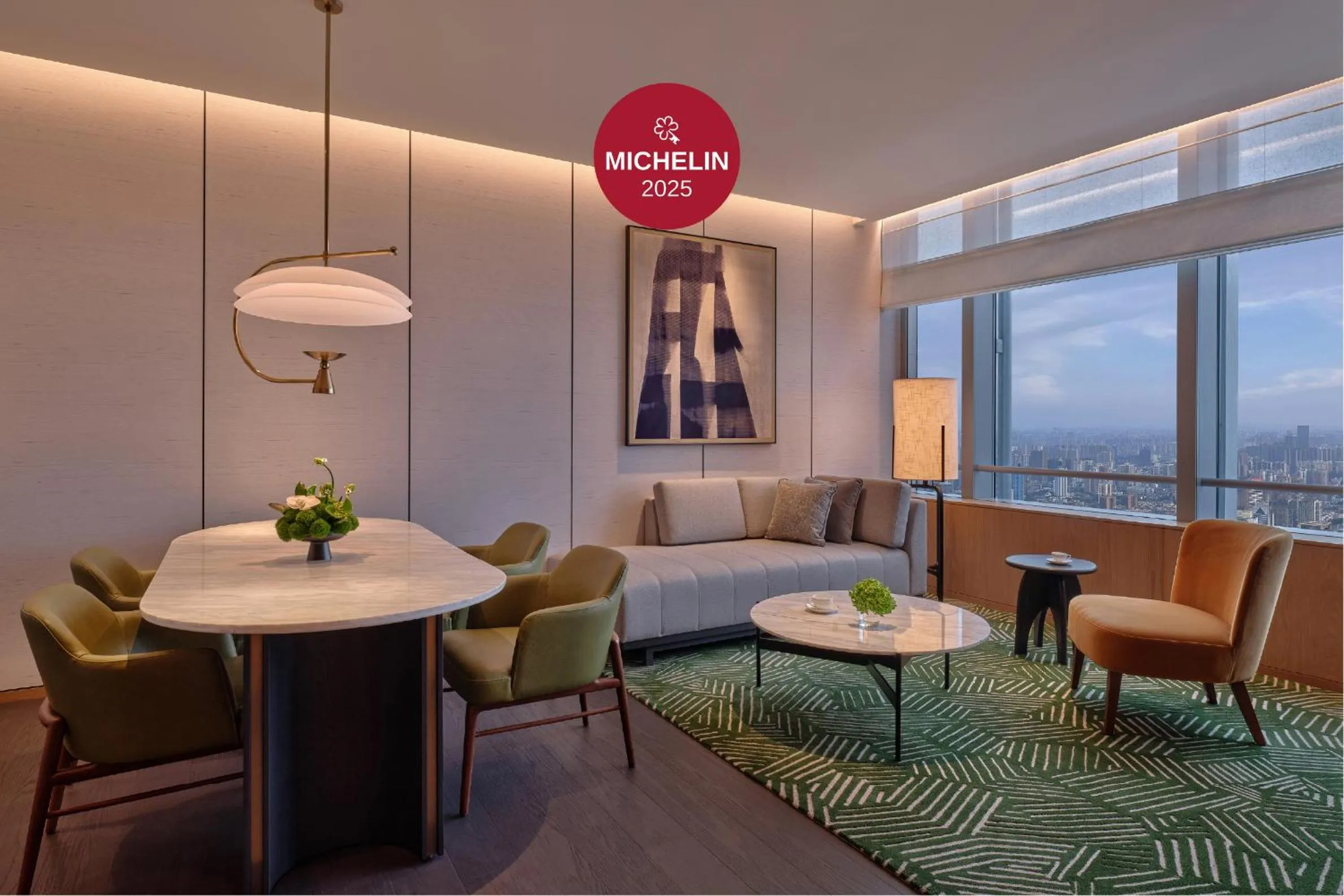 Living room in Park Hyatt Changsha