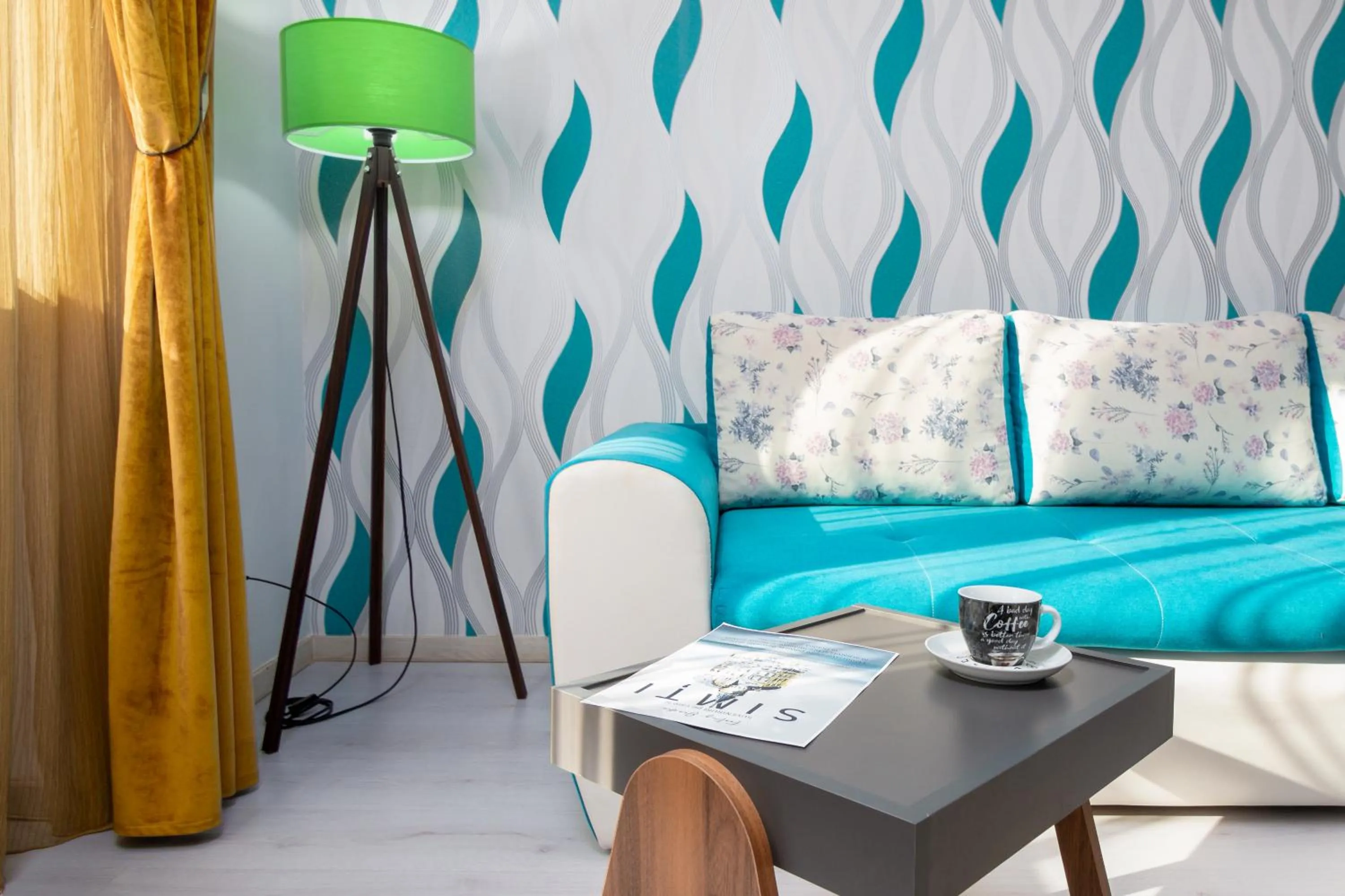 Living room in Moonlight Central Apartments