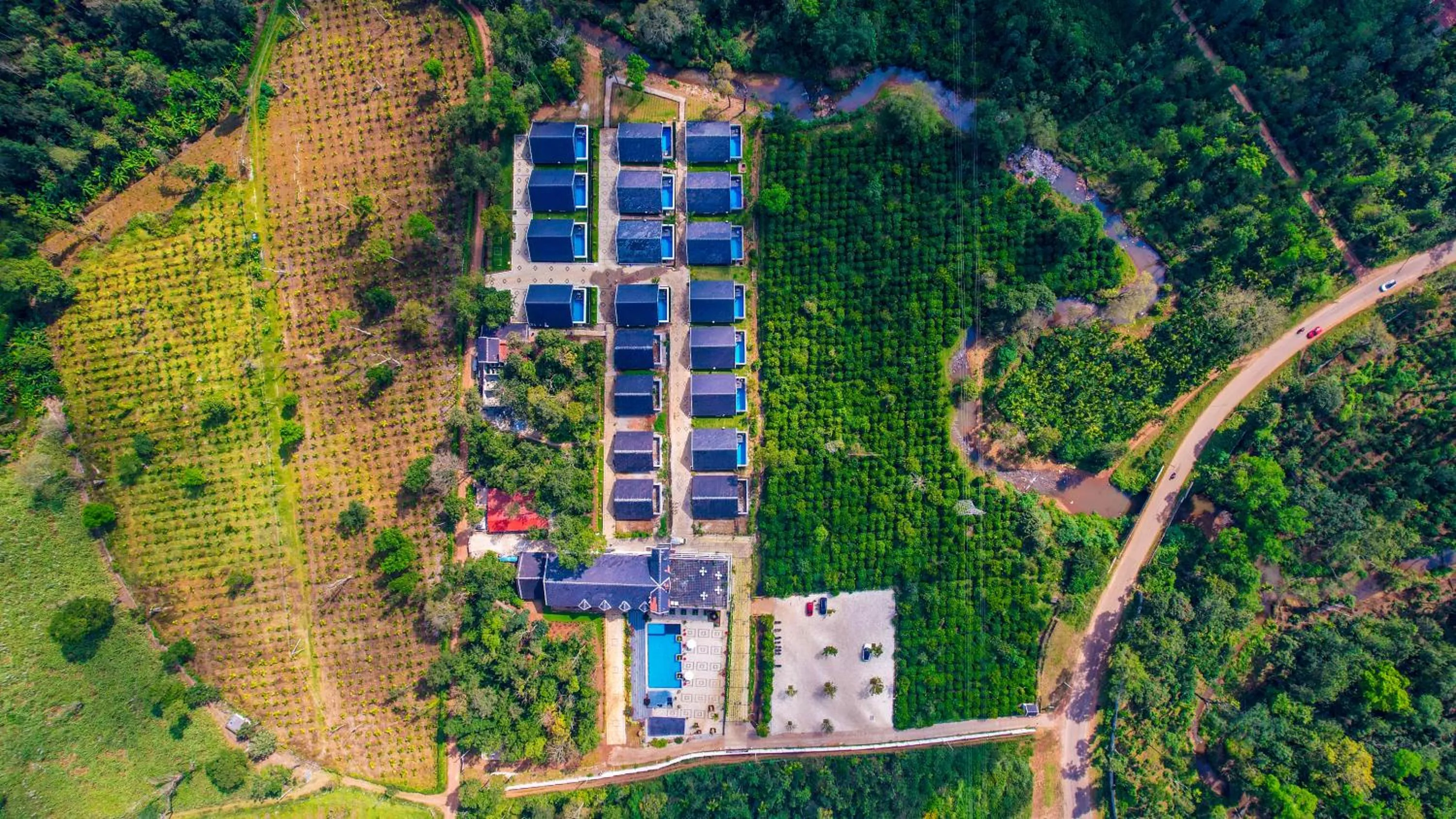 Bird's eye view in The Grand Retreat - Chikmagalur
