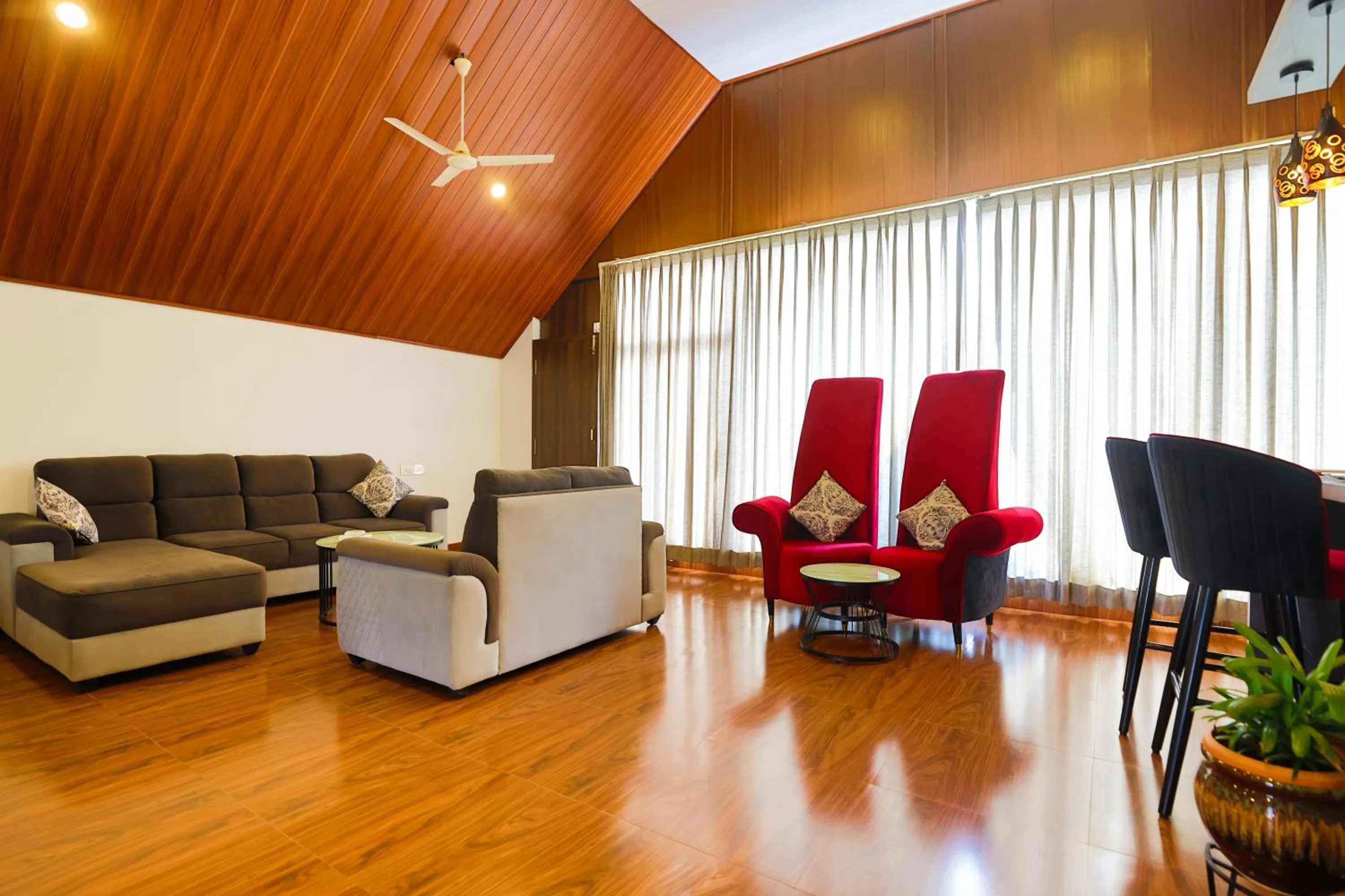 Seating area in The Grand Retreat - Chikmagalur