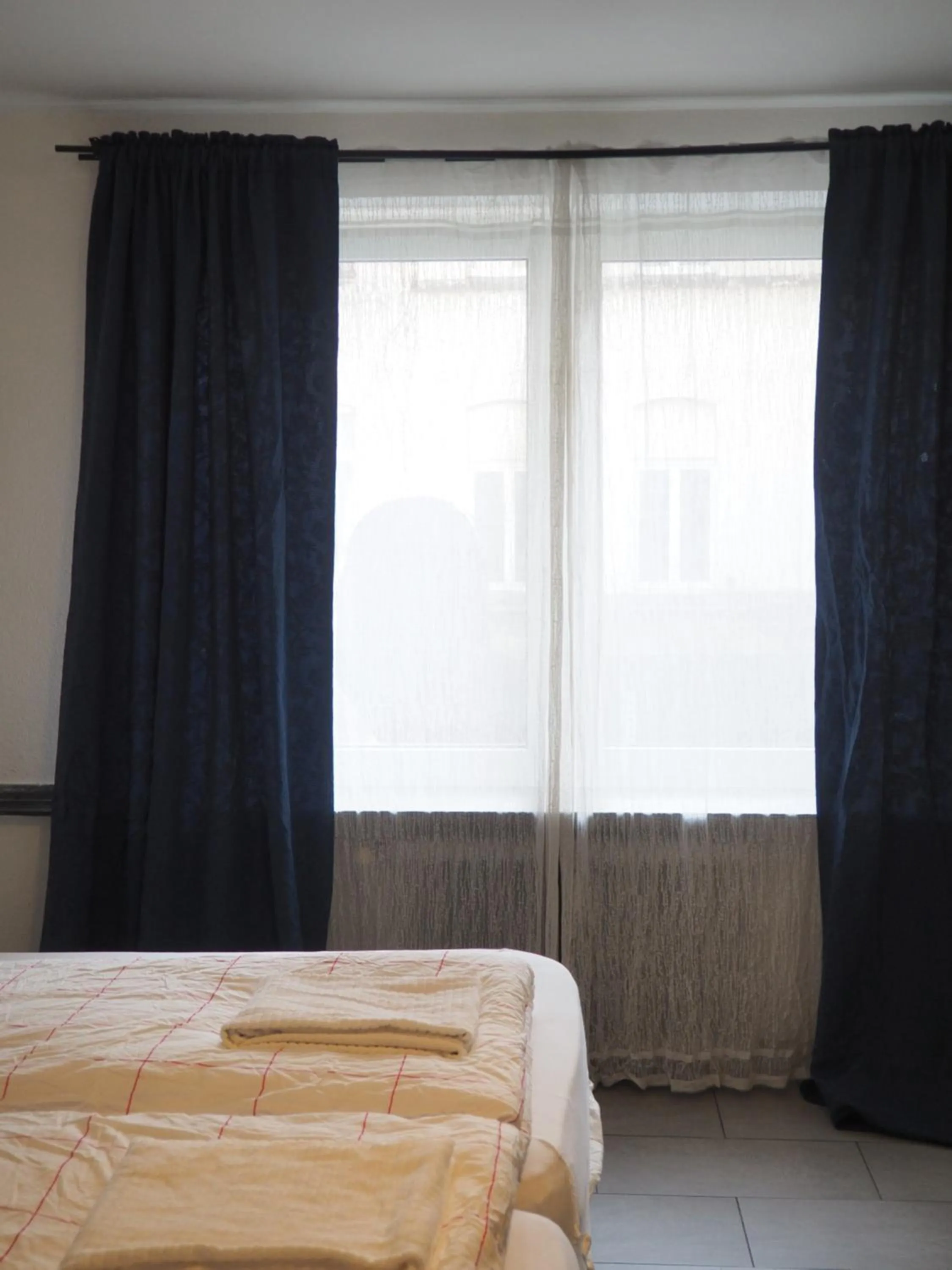 Bed in Hotel Garni Emir