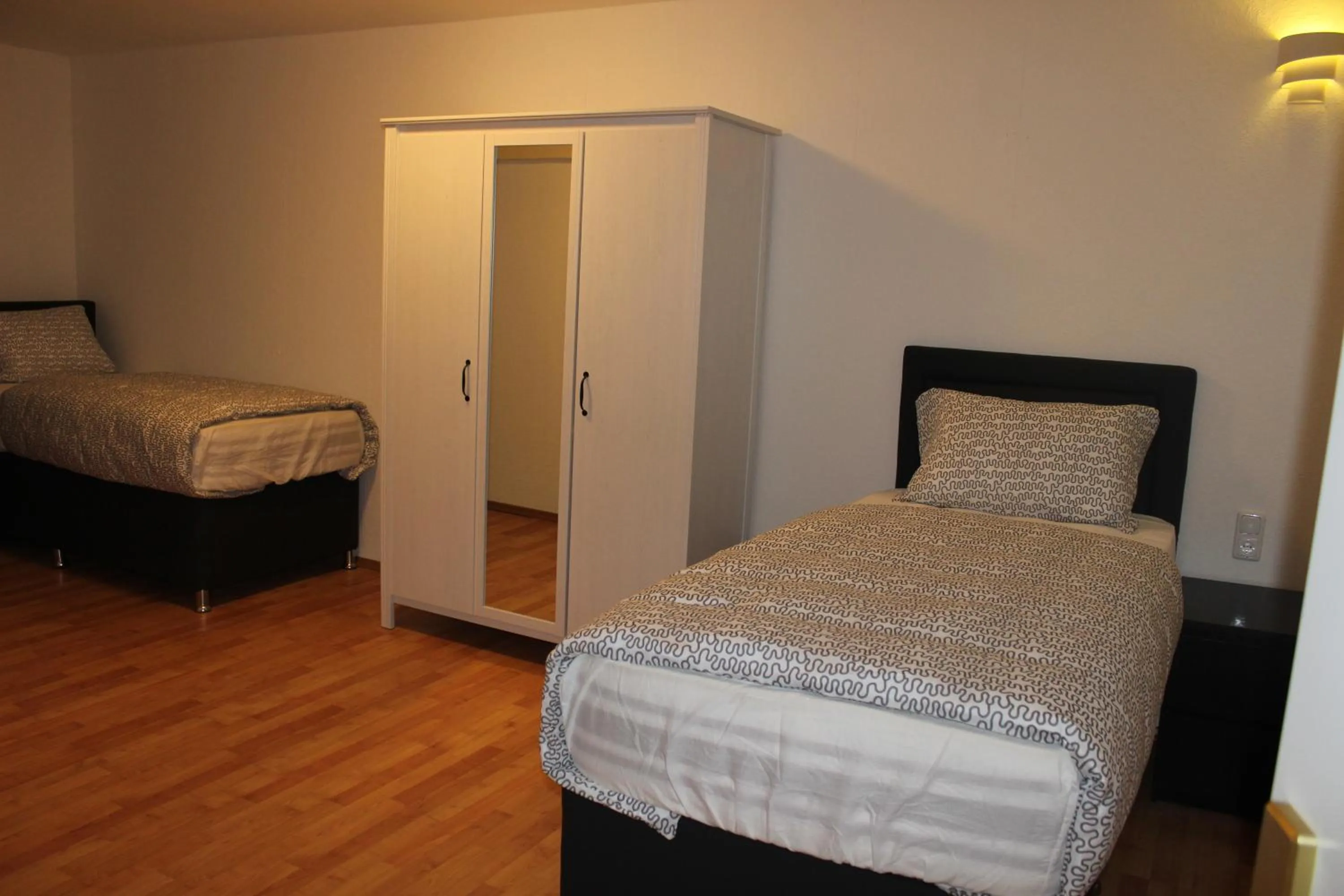 Bed in Hotel Garni Emir