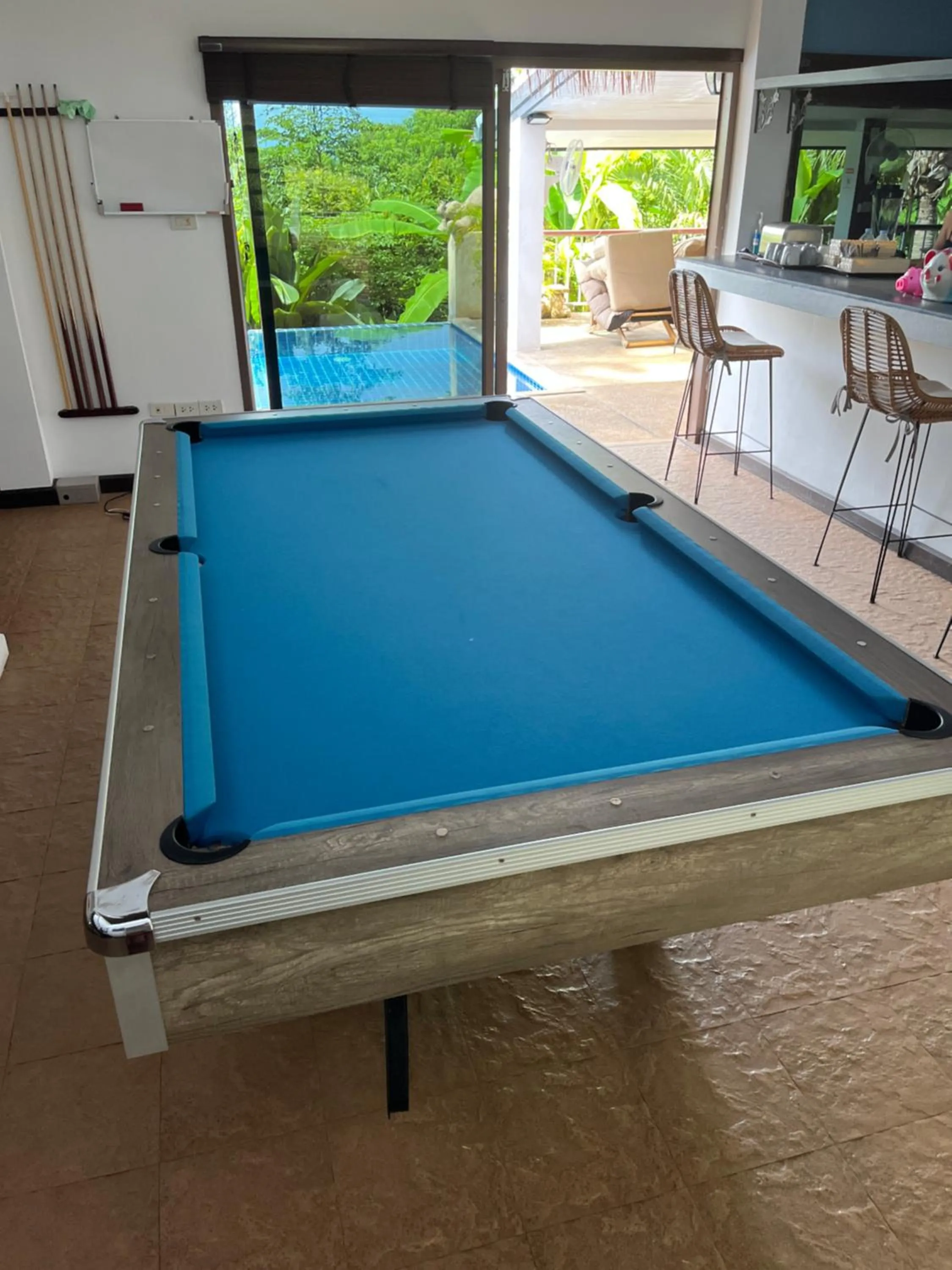 Game Room in Pink House