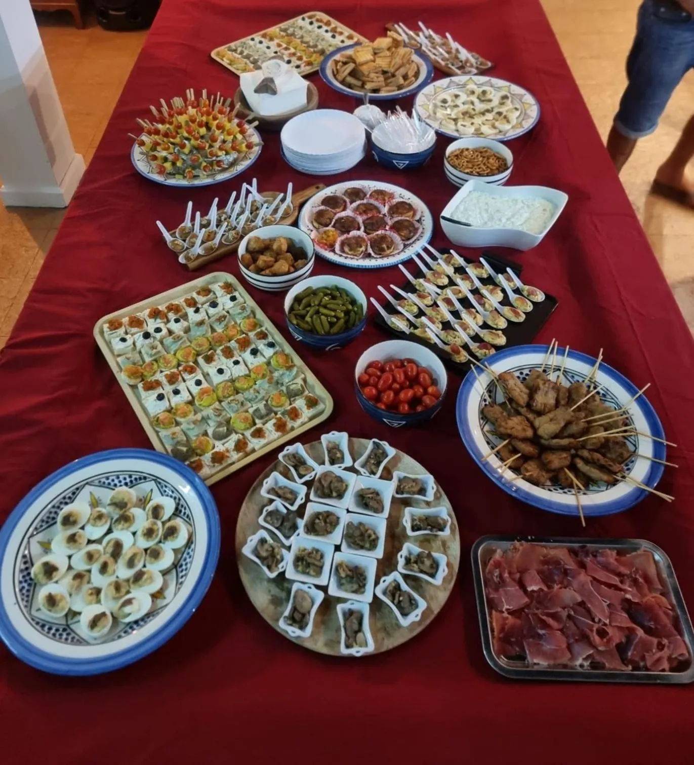 Food and drinks in Pink House