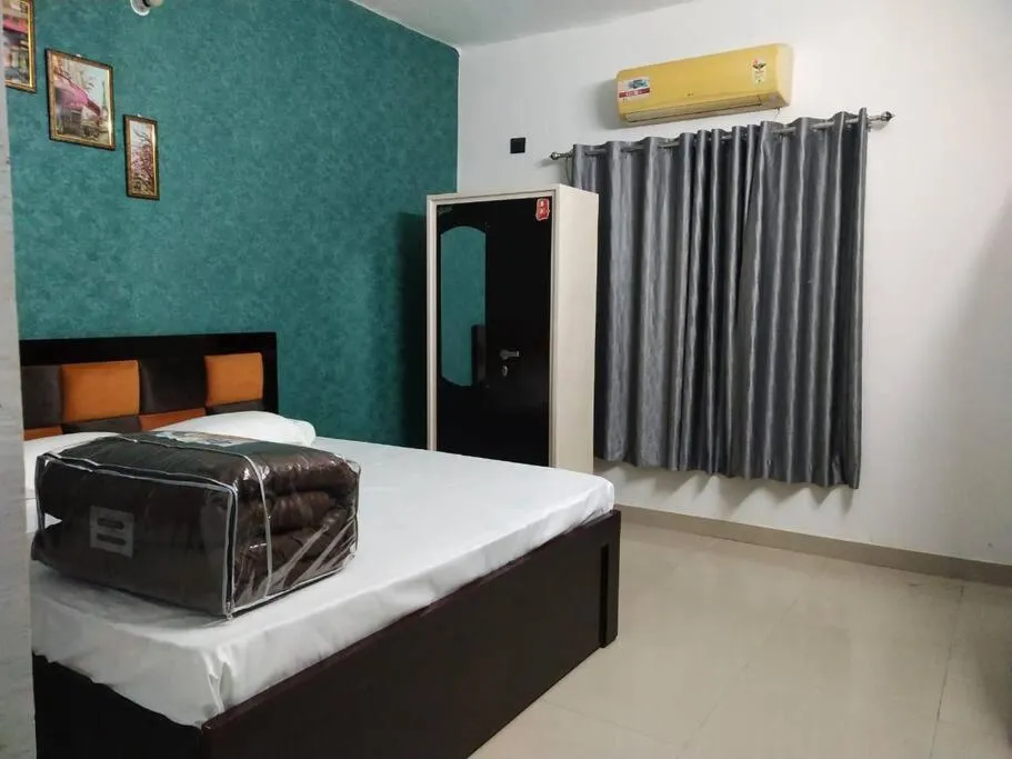 Bed in SitaRamalayam Homestay 1 (GF)