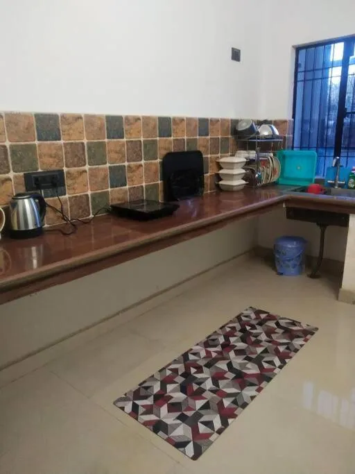 Coffee/tea facilities in SitaRamalayam Homestay 1 (GF)