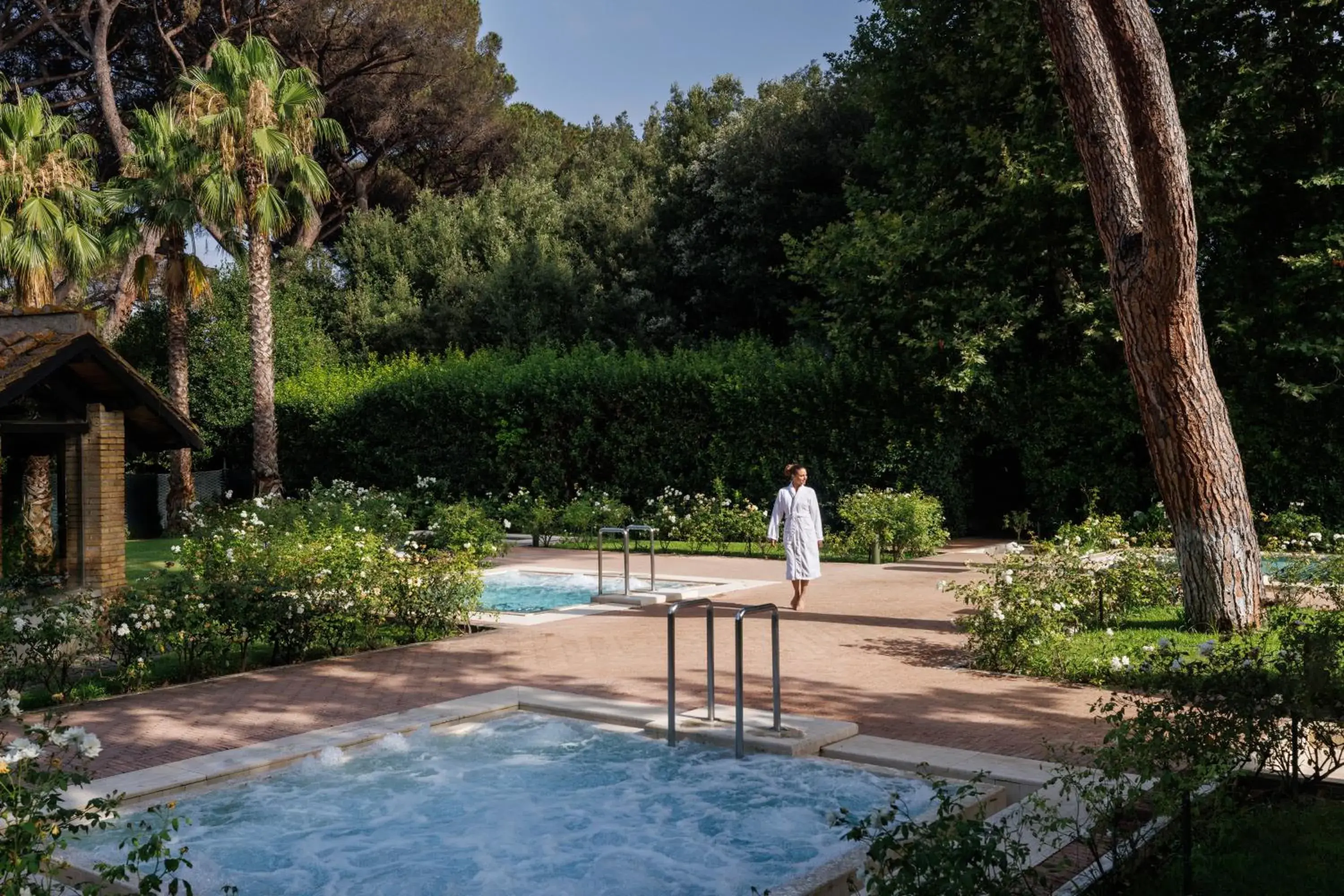 Spa and wellness centre/facilities in QC Grand Hotel Roma Spa and wellness centre/facilities in QC Grand Hotel Roma