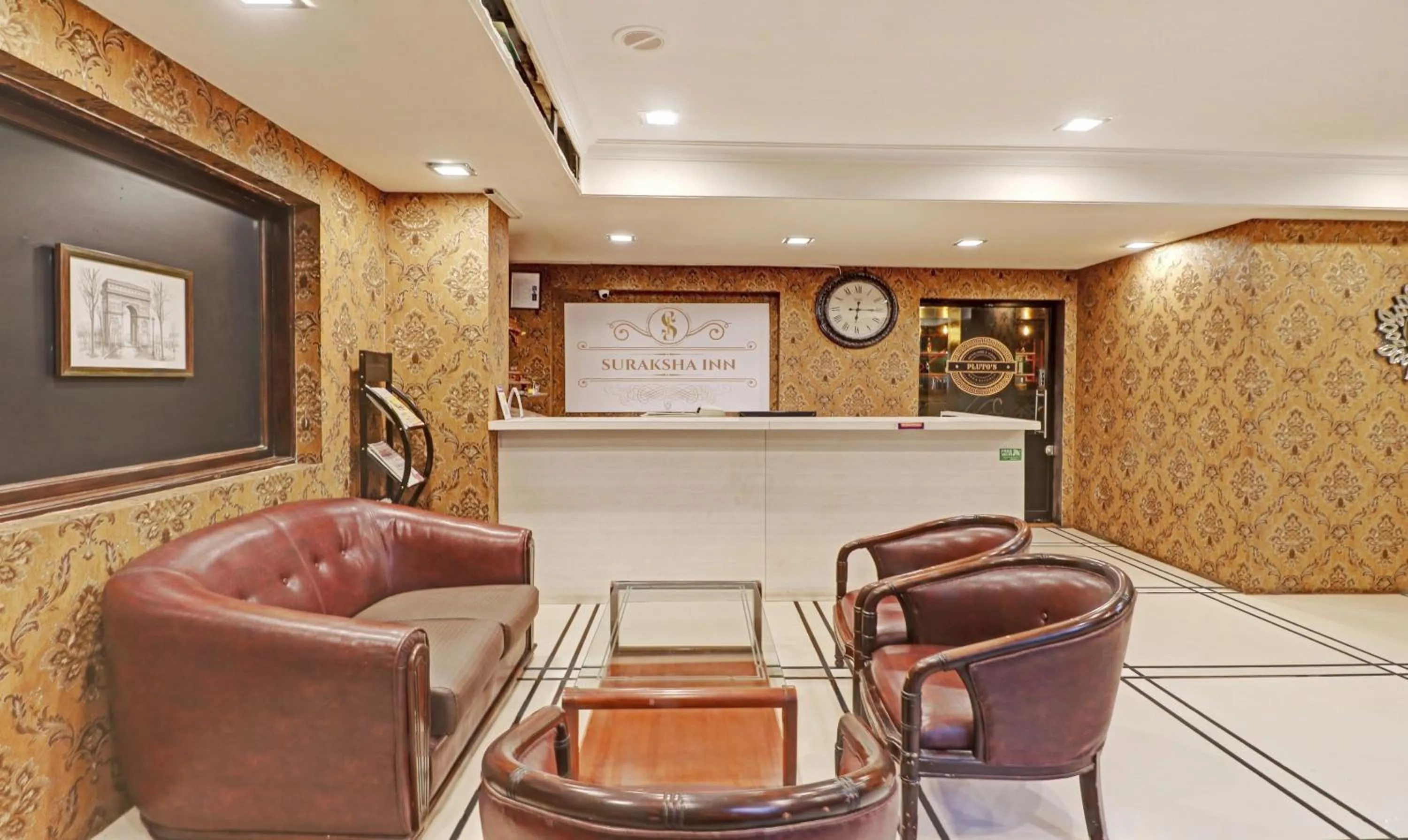 Lobby or reception in Treebo Suraksha Inn