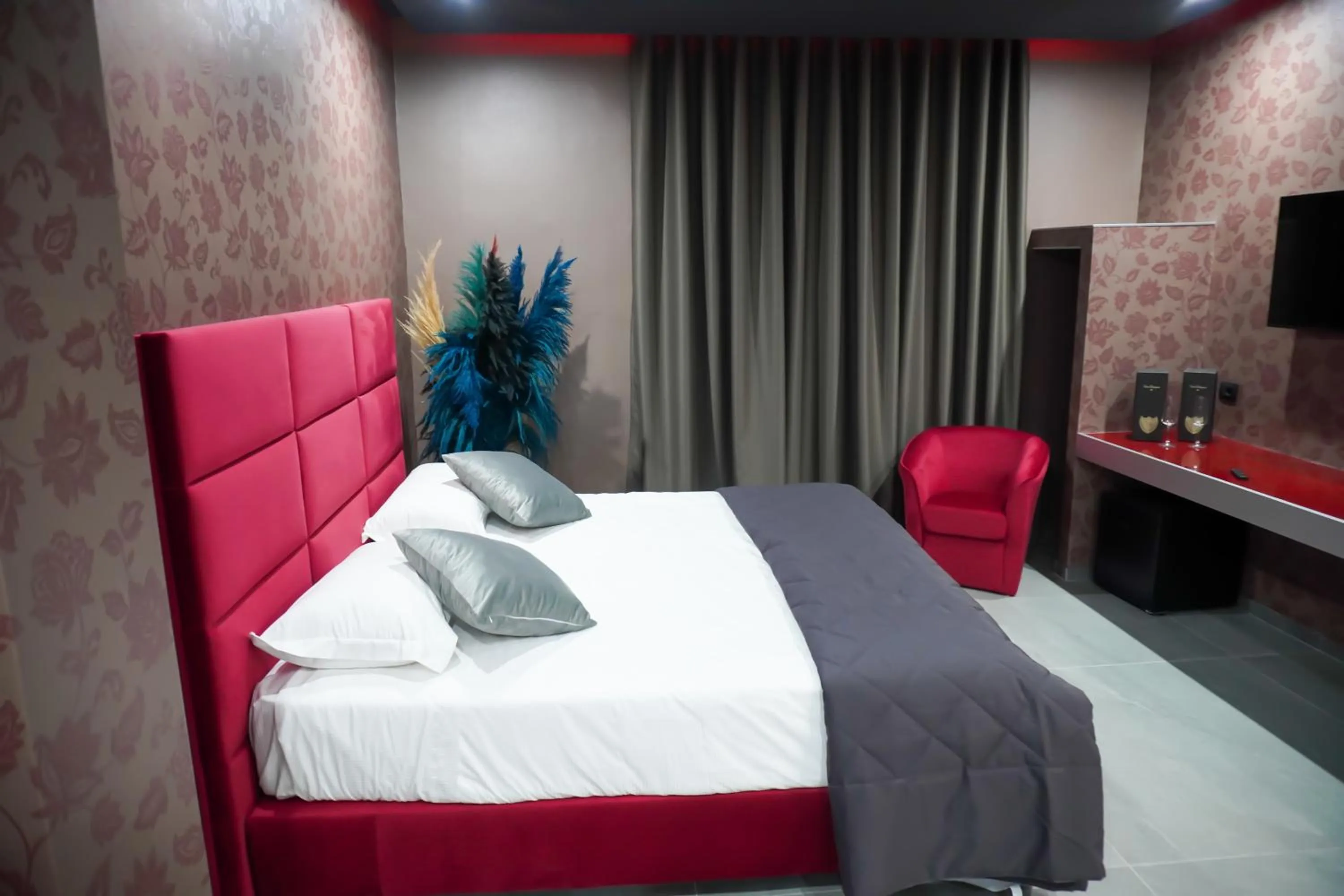 Bed in Hotel El Pamas