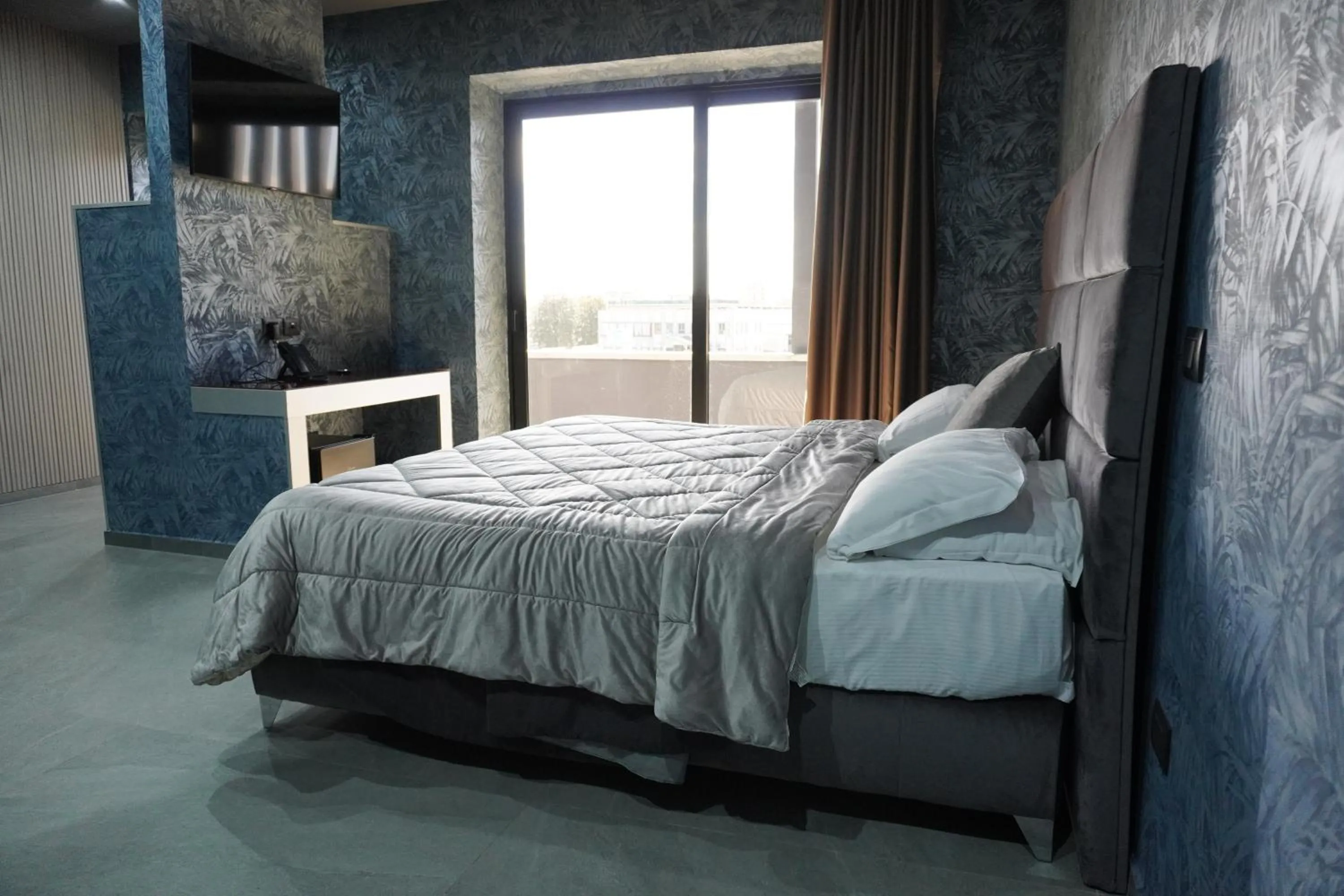 Bed in Hotel El Pamas