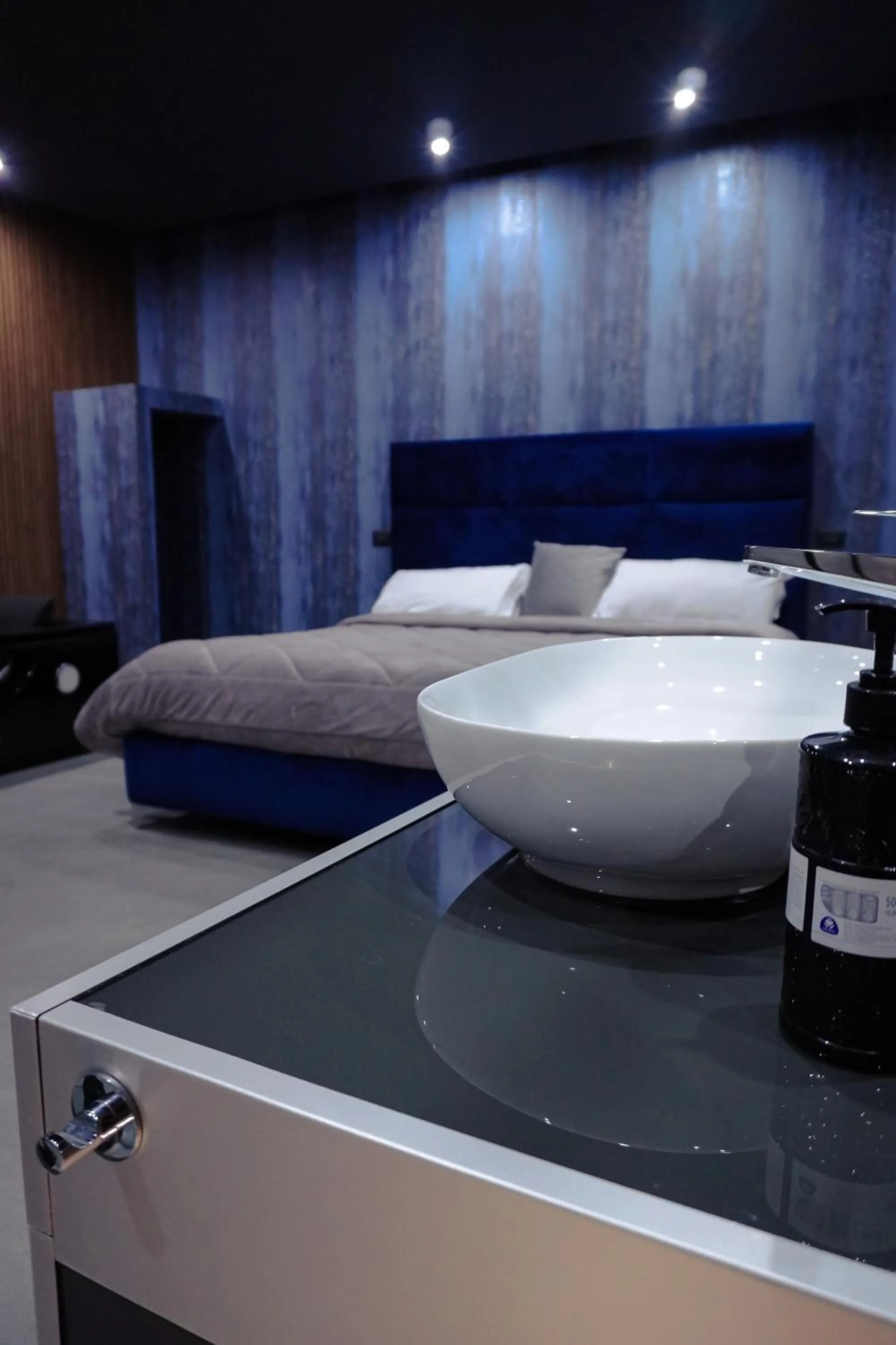 Bed in Hotel El Pamas