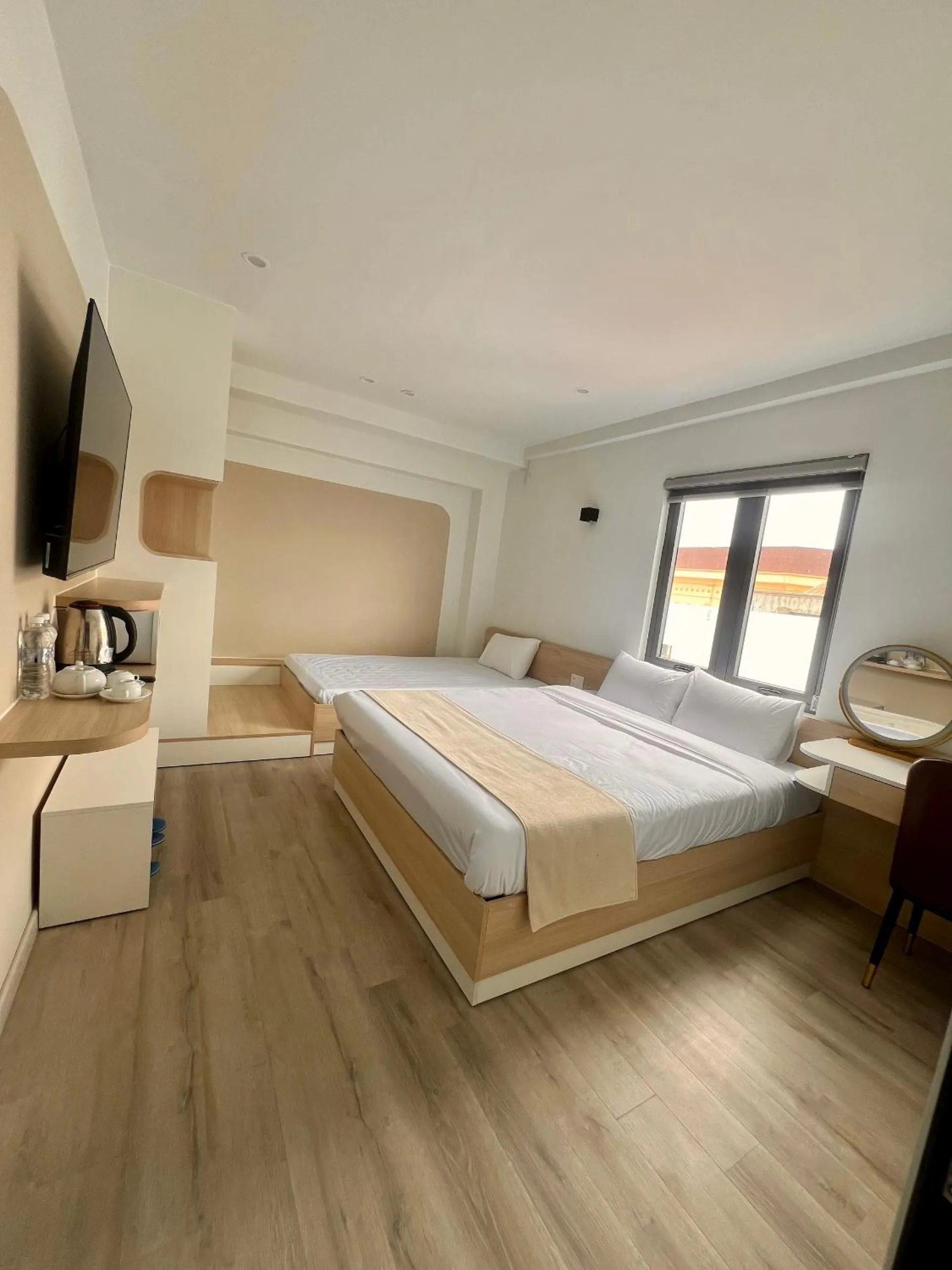 Bed in Hoang Thang 1 Hotel Da Lat City