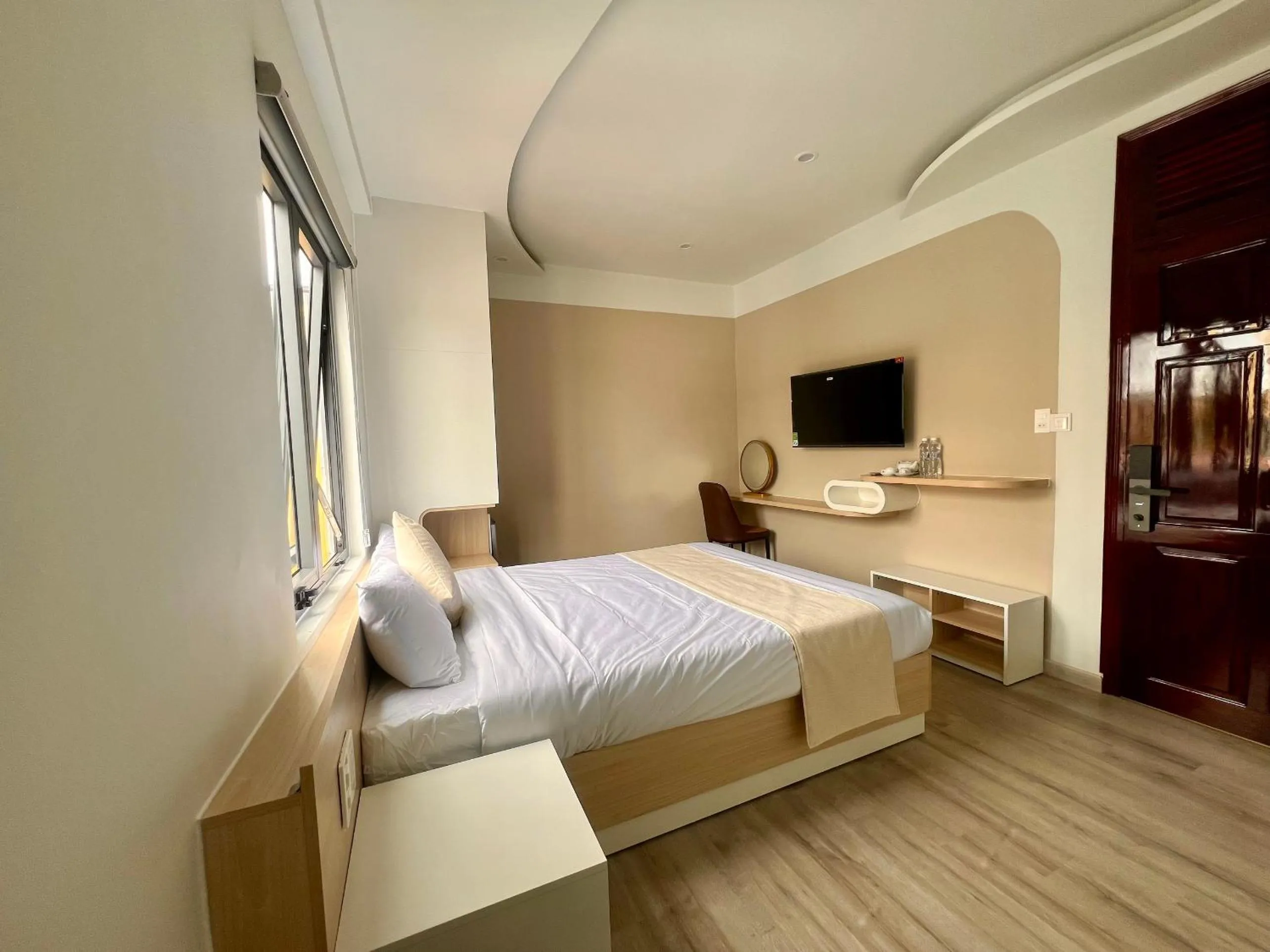 Bed in Hoang Thang 1 Hotel Da Lat City