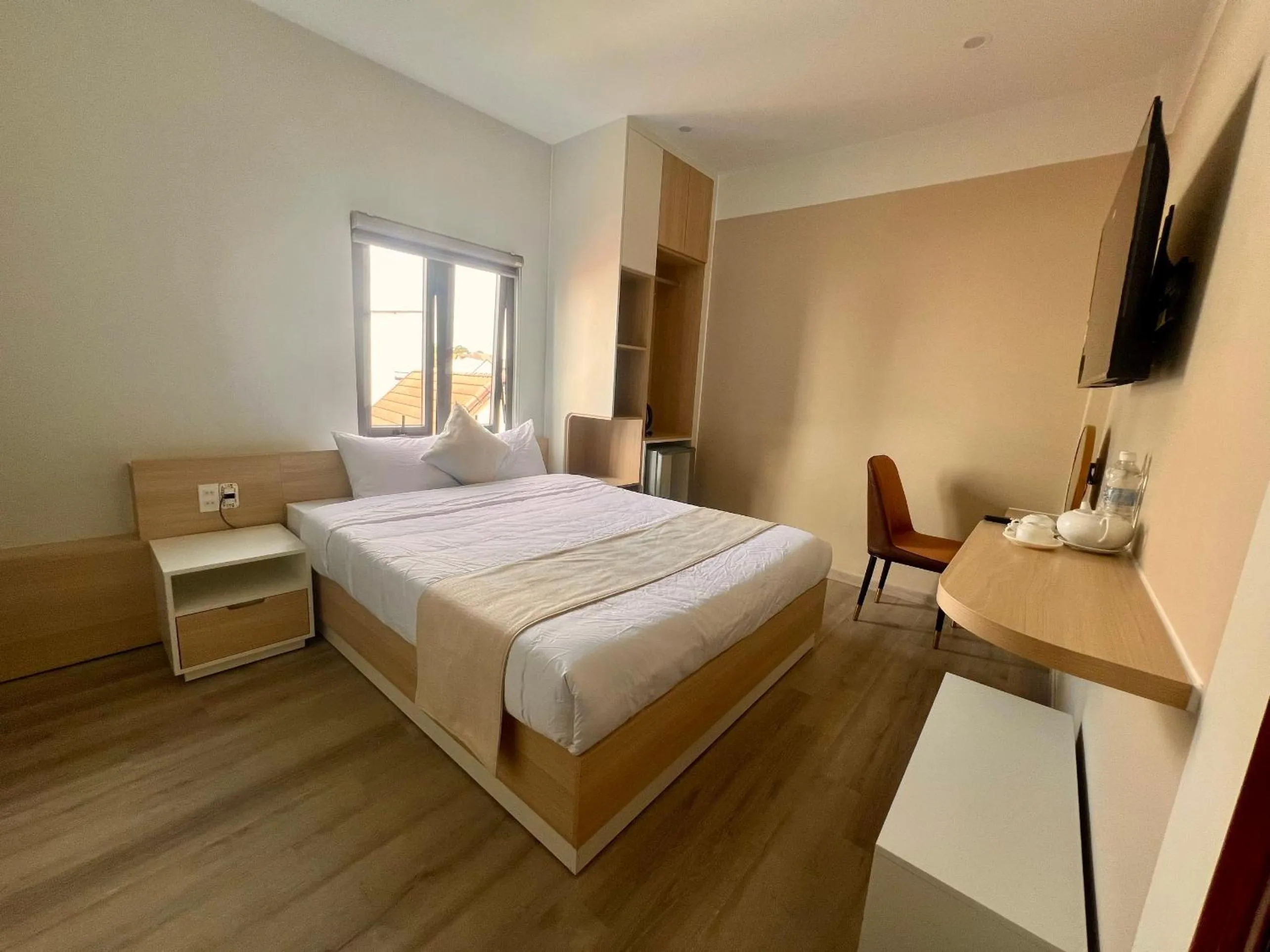 Bed in Hoang Thang 1 Hotel Da Lat City