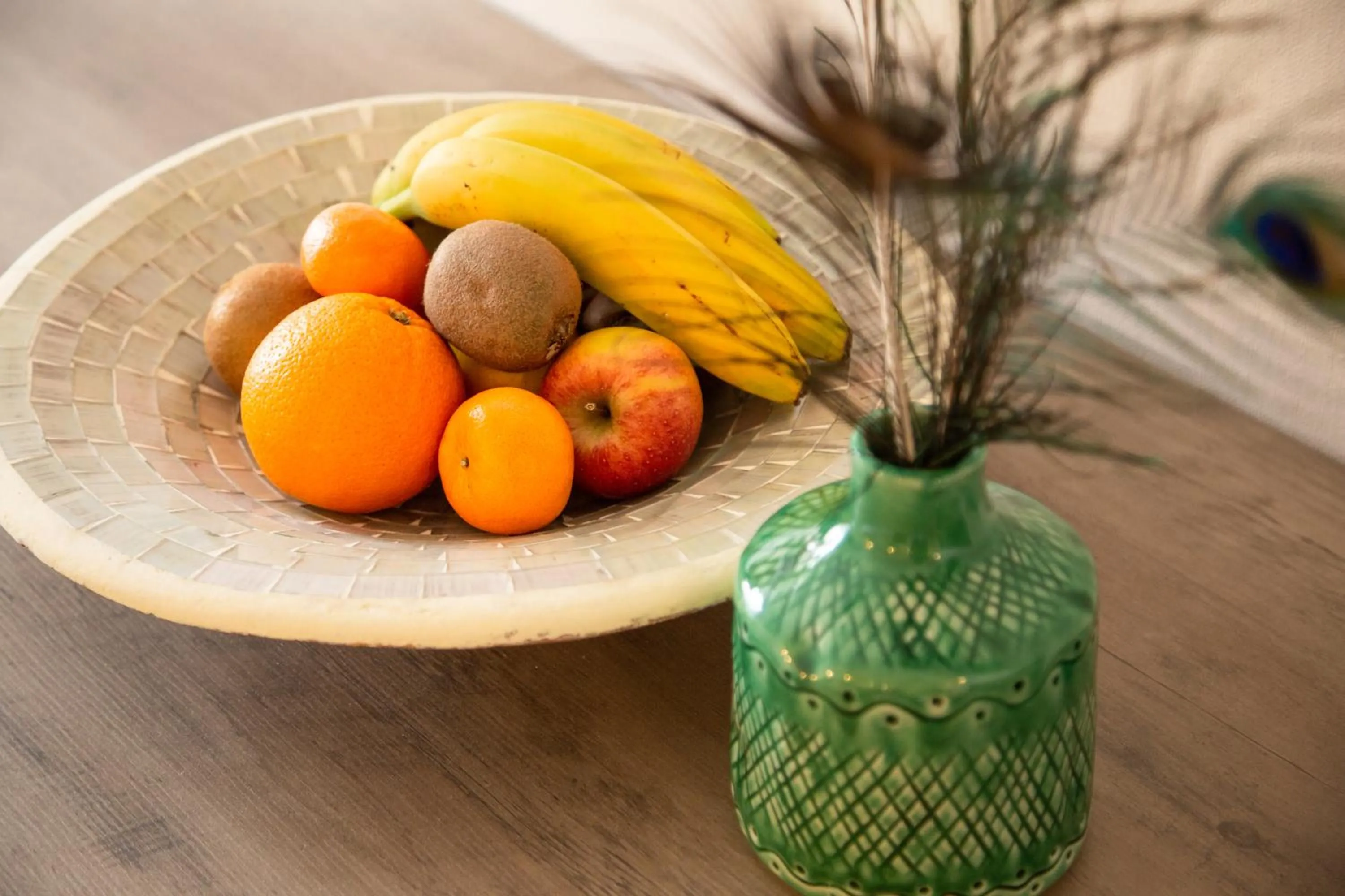 Decorative detail in Hôtel de la Brière et Restaurant Les Krapados