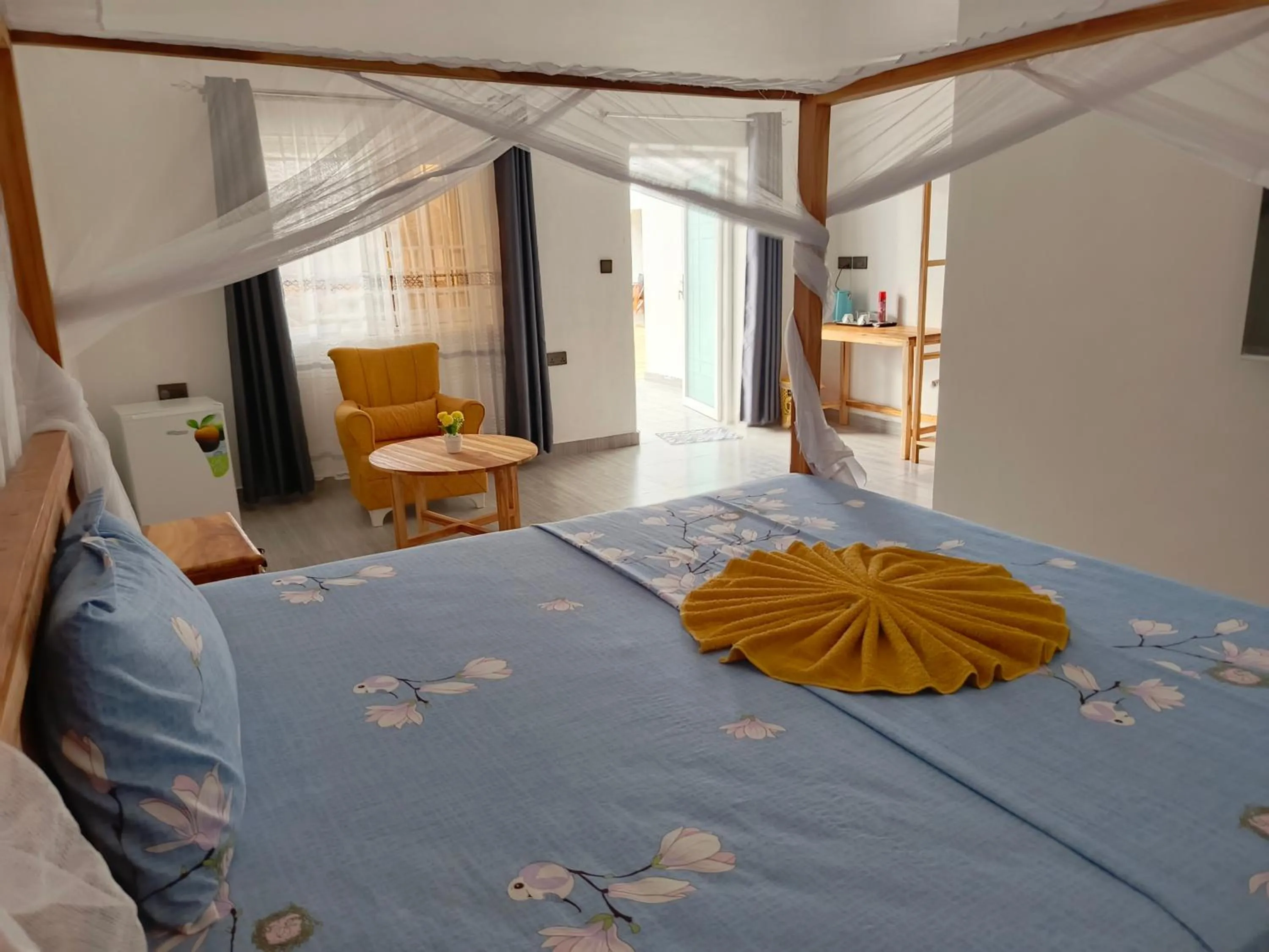 Bed in Diamond White Resort