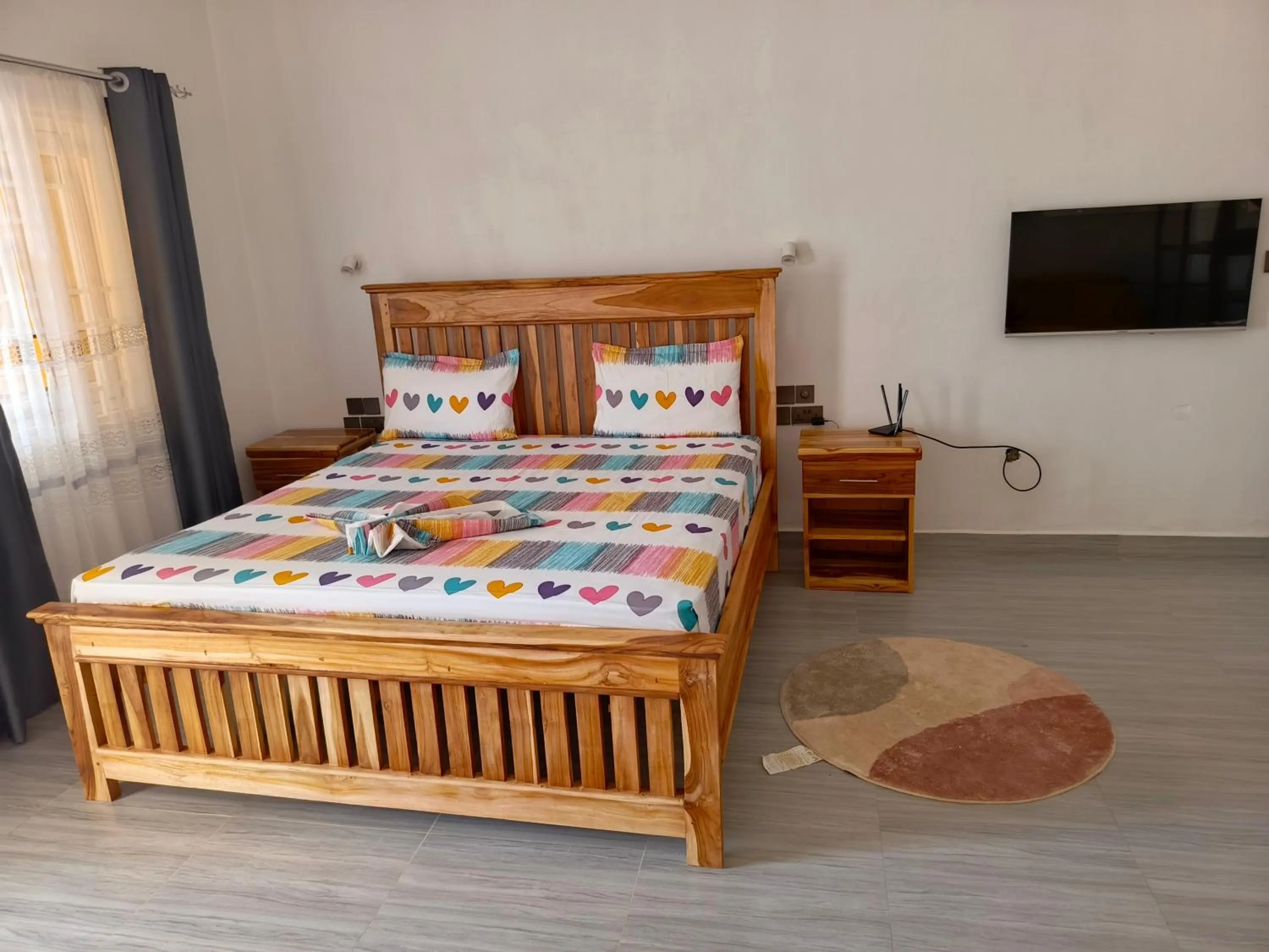 Bed in Diamond White Resort