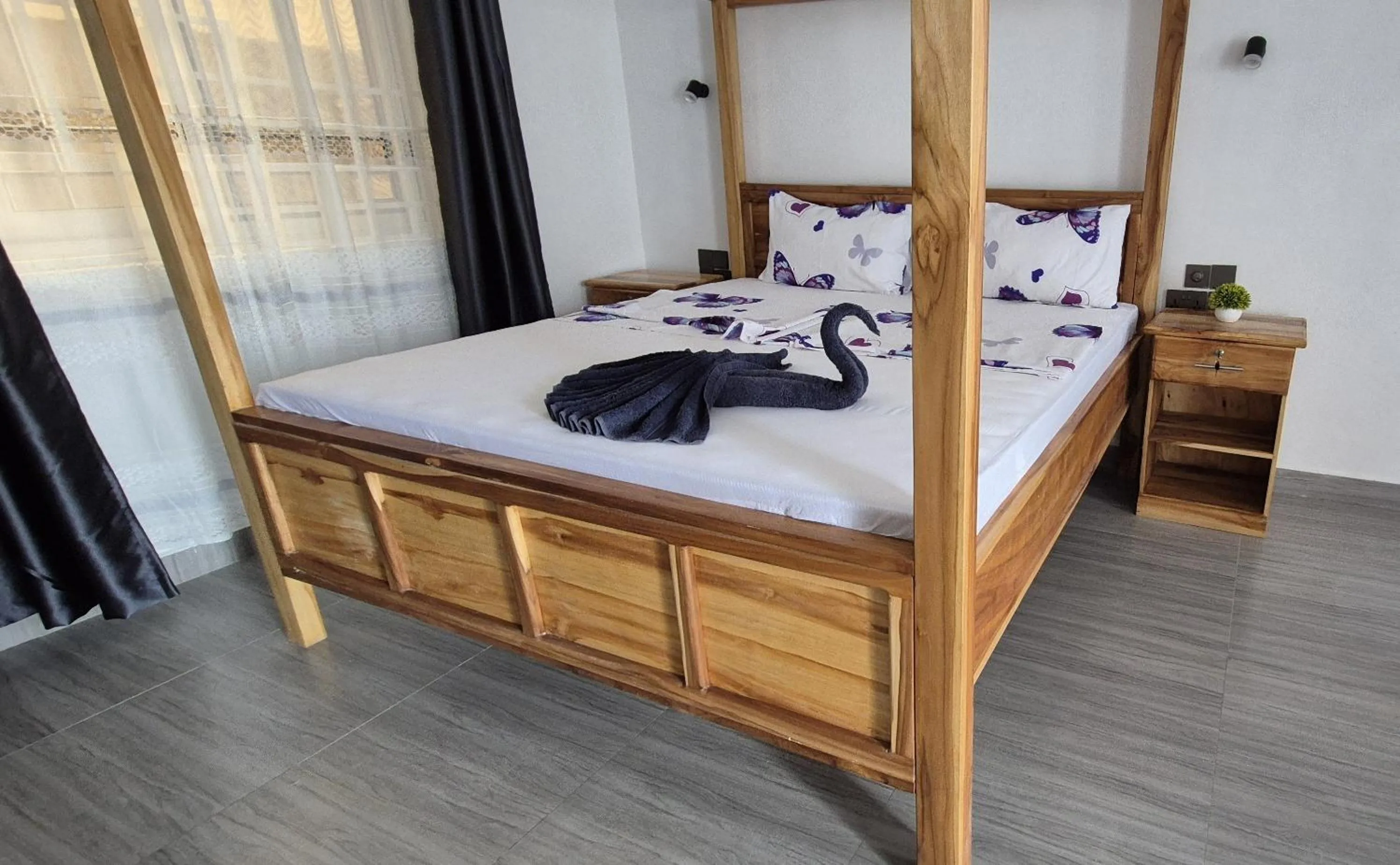 Bed in Diamond White Resort